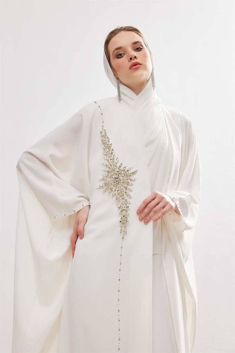 Mozah Abaya - WHITE
