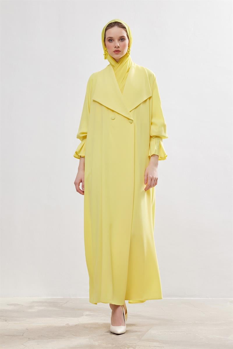 Rose Abaya - YELLOW