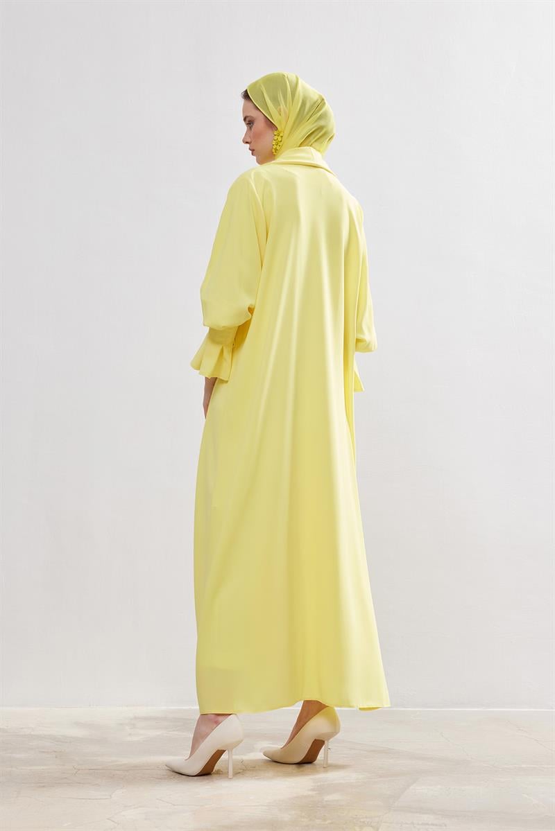 Rose Abaya - YELLOW