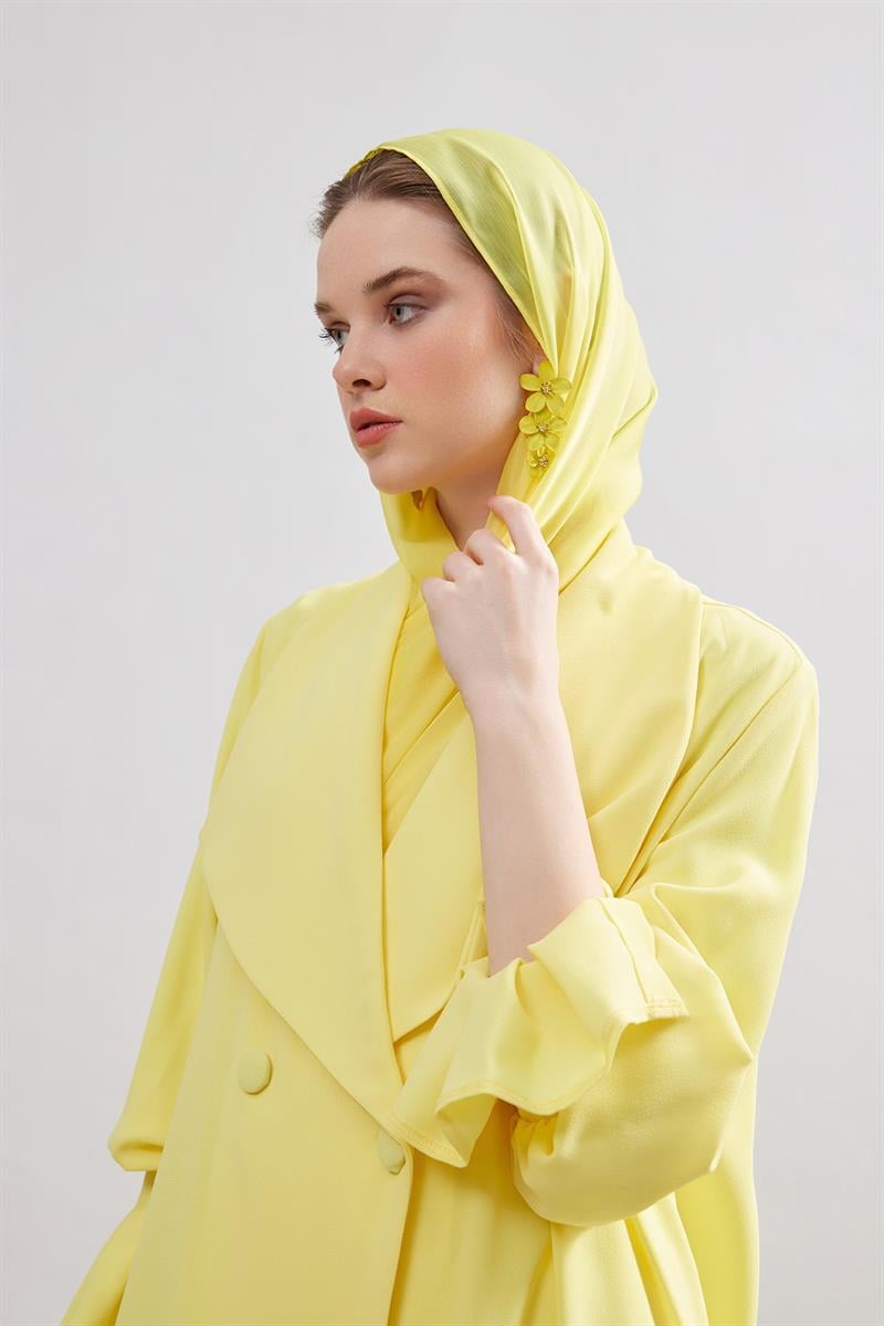Rose Abaya - YELLOW