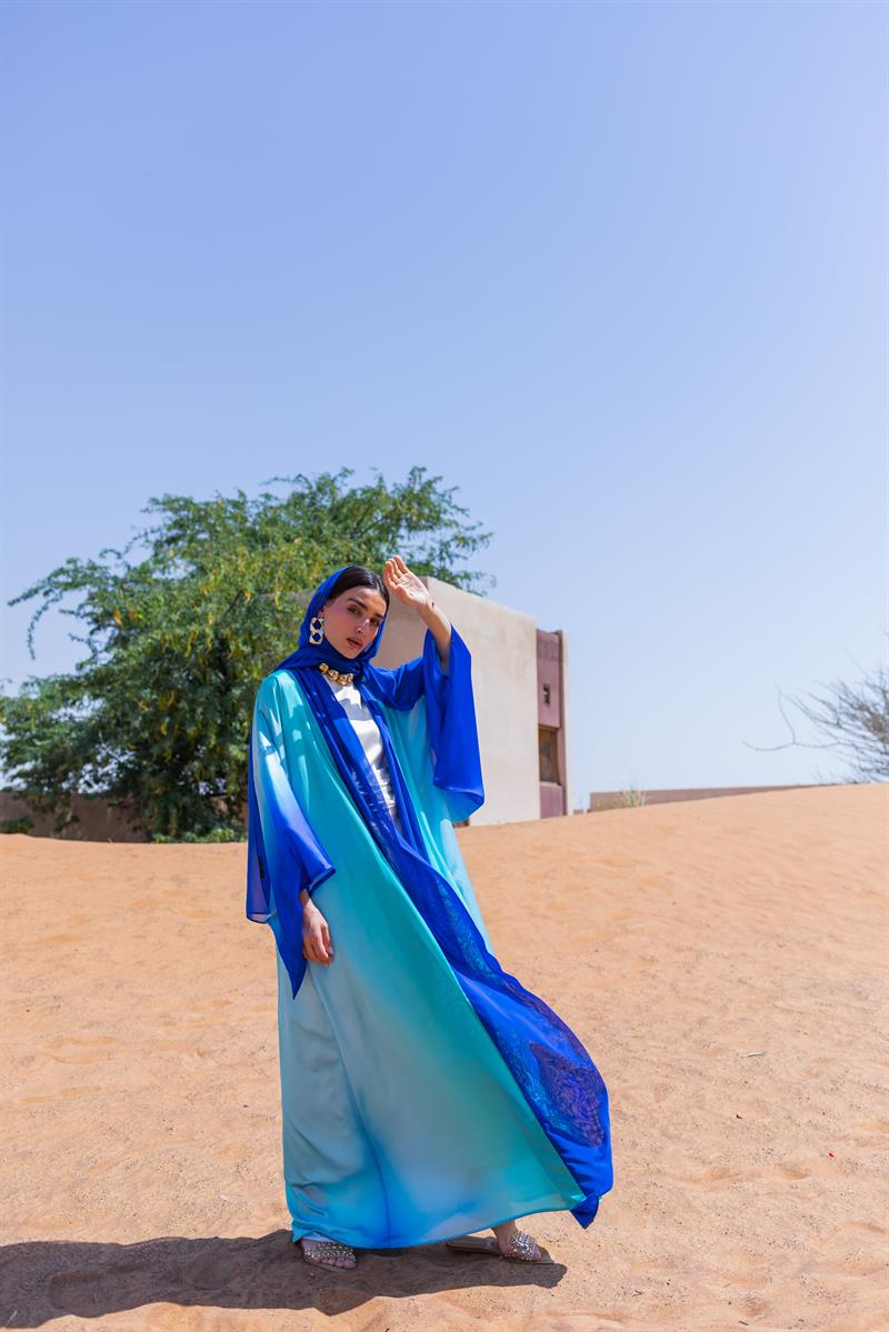 SATIN KAFTAN ABAYA