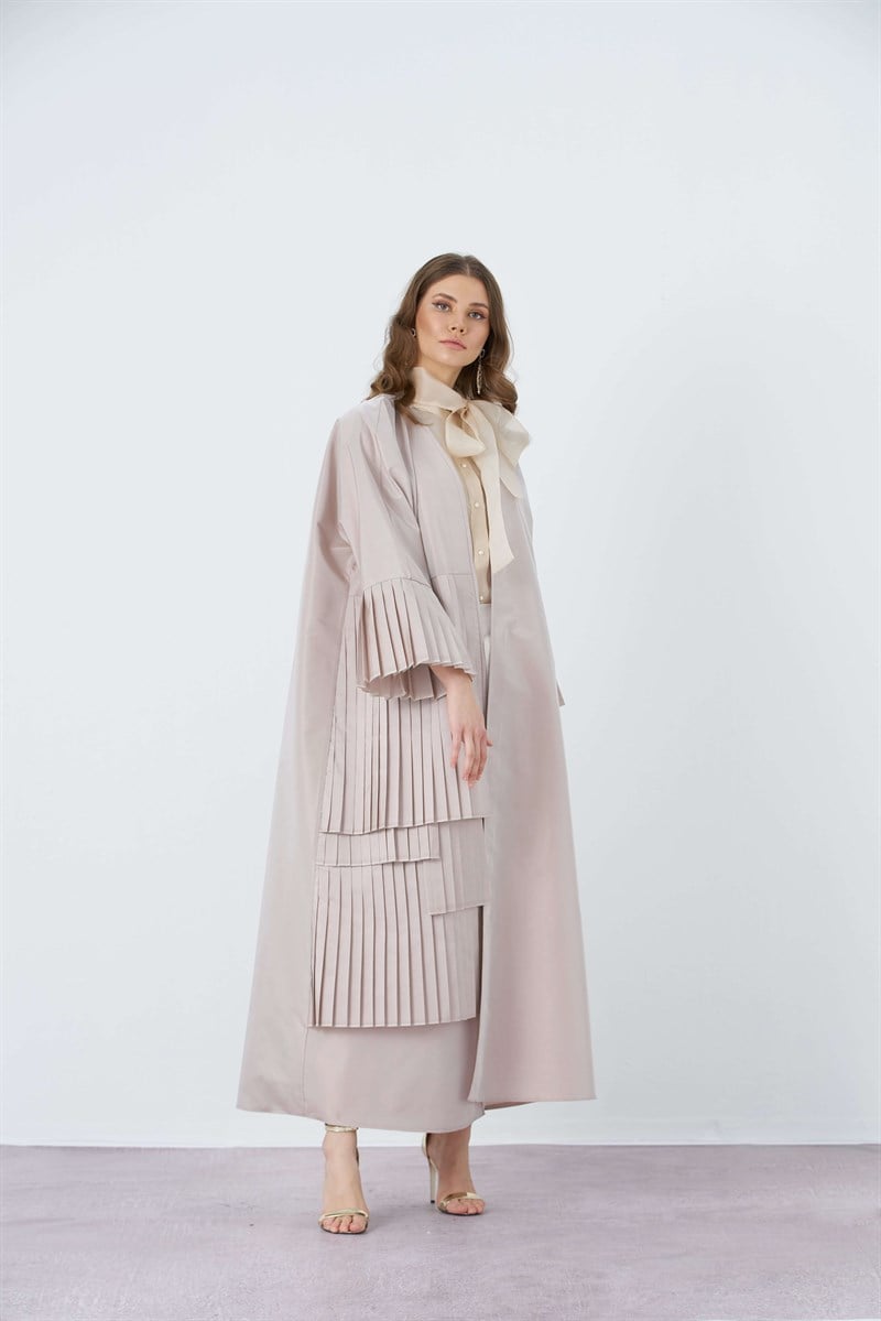 TAFTA ABAYA - BEJ