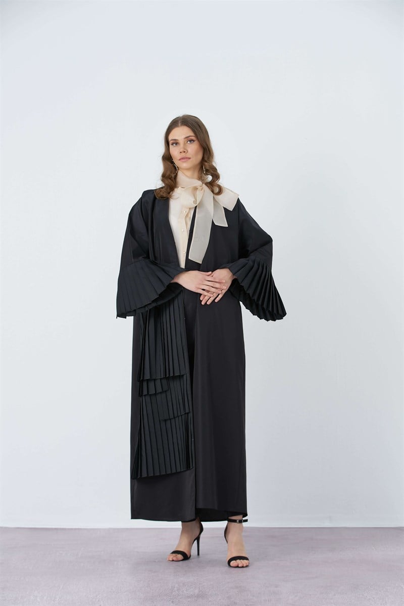 TAFTA ABAYA - SİYAH