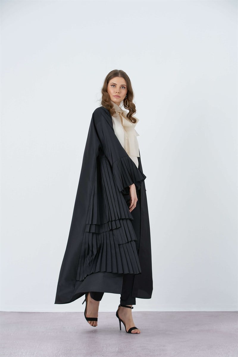 TAFTA ABAYA - SİYAH