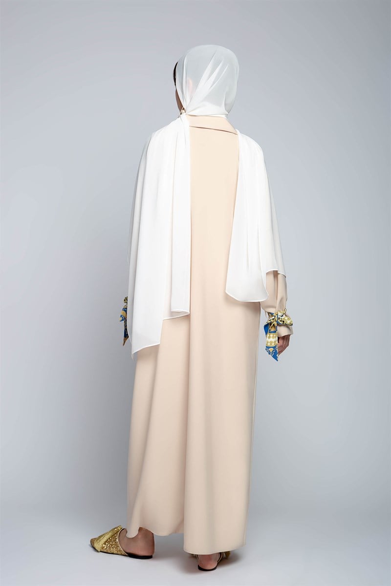 TRENCH ABAYA - Açık Camel