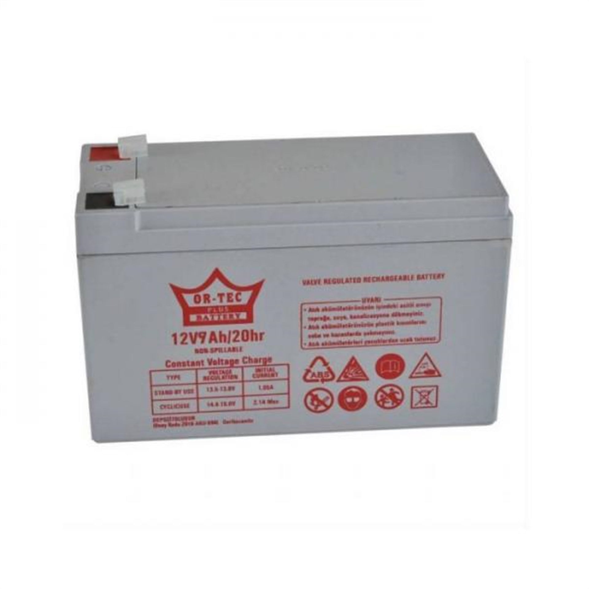 12 V 9 AHM  KURU AKÜ