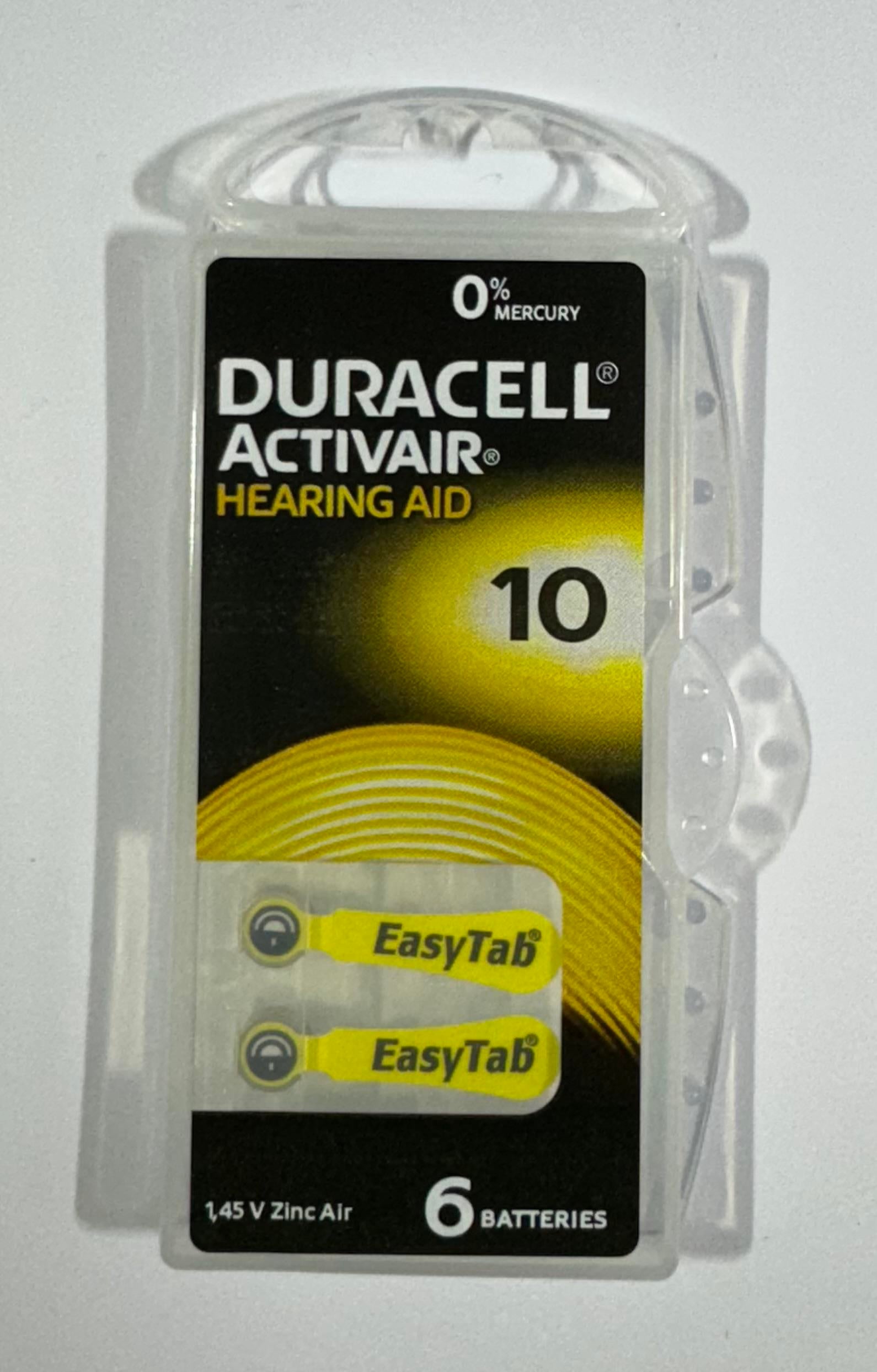 DURACELL 10 NO. KULAKLIK PİLİ