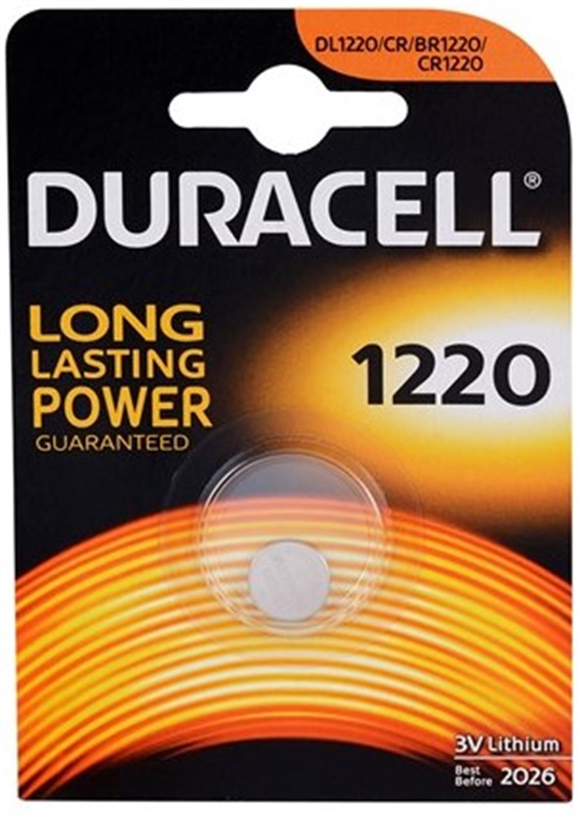 DURACELL LITHIUM 1220 PİL