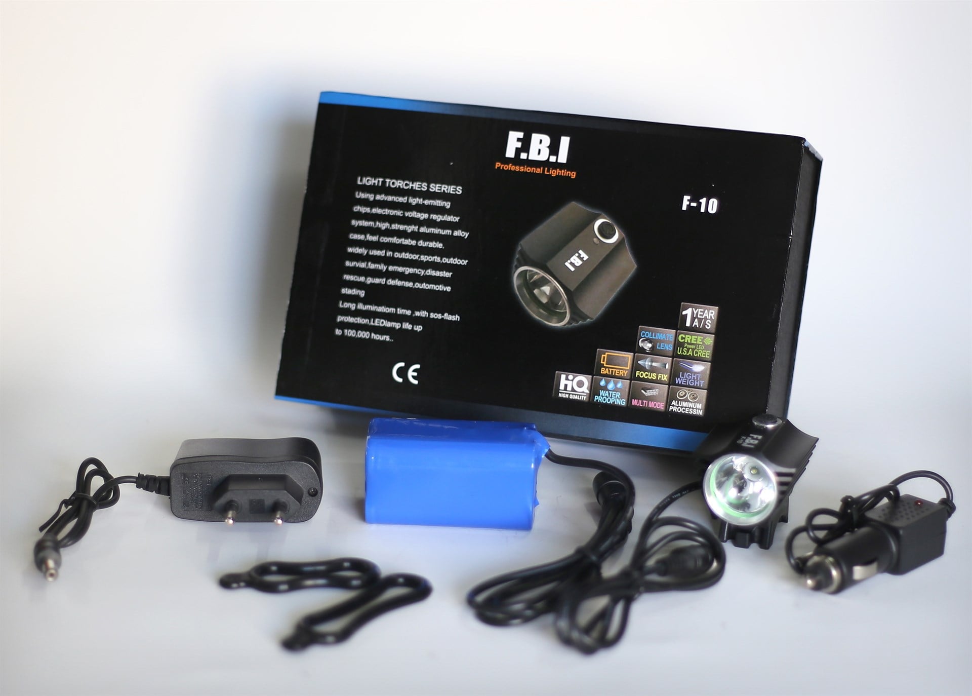 FBI  F 10 PROFESSIONAL LIGHTING FENER