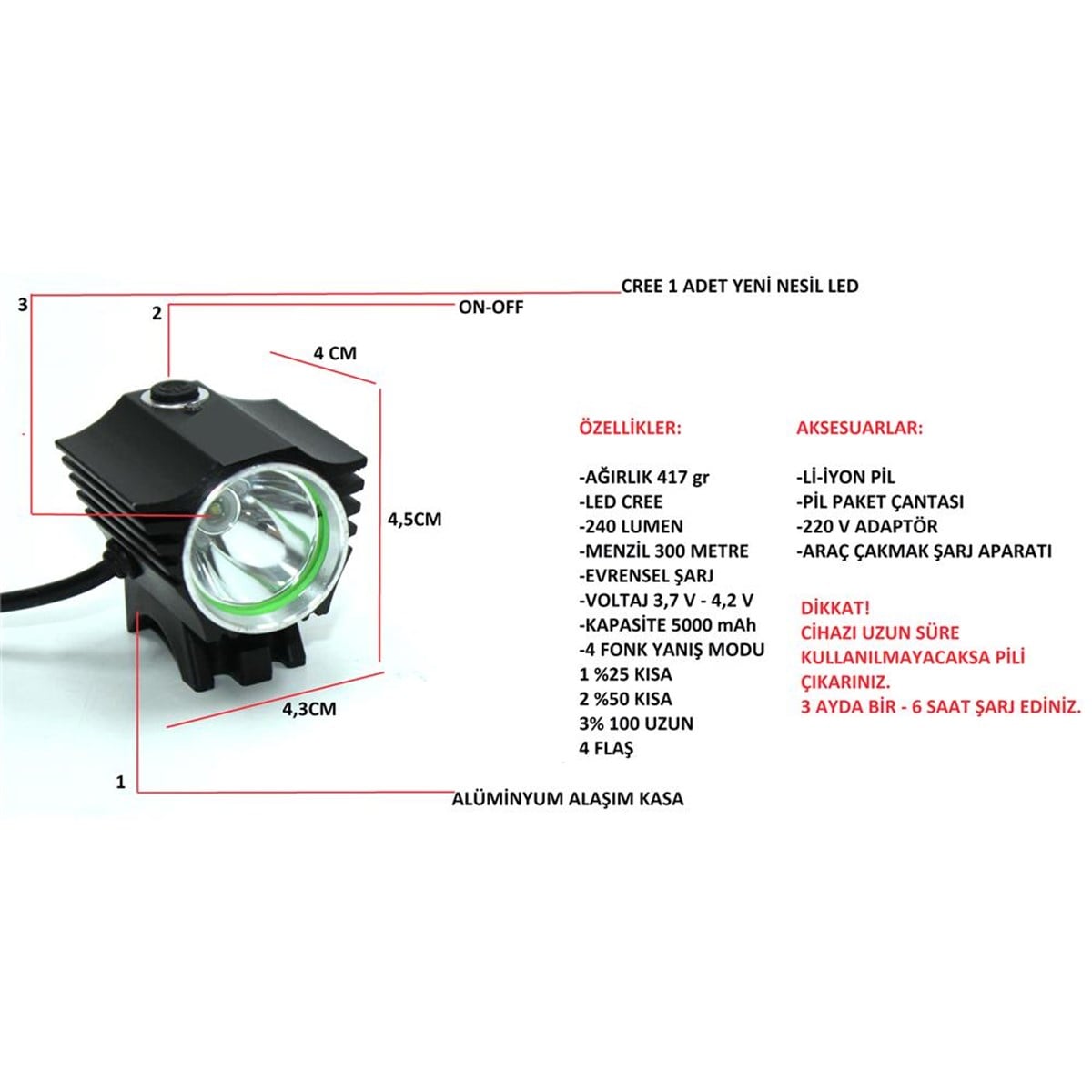 FBI  F 10 PROFESSIONAL LIGHTING FENER