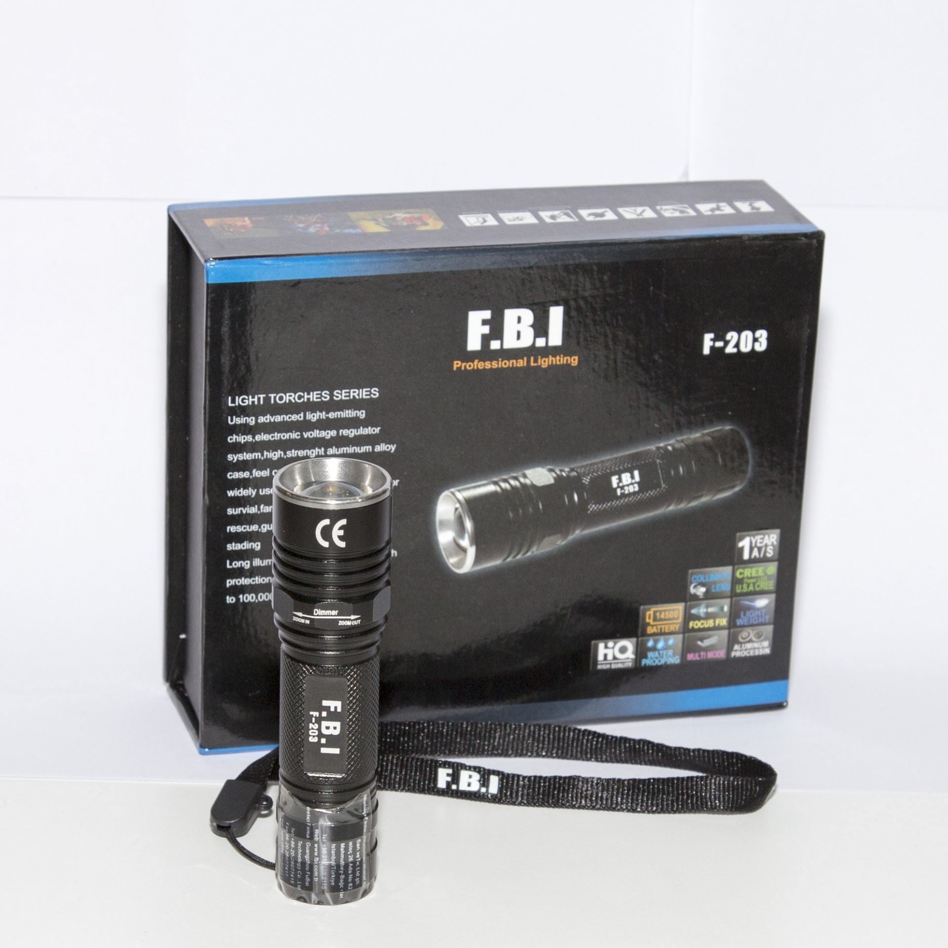FBI  F 203 PROFESSIONAL LIGHTING FENER