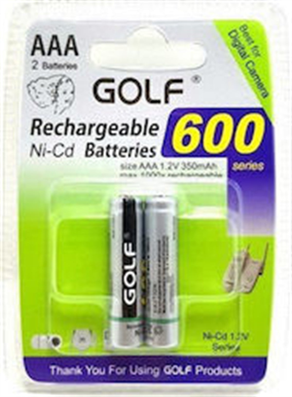 GOLF 600 MAH. İNCE PİL