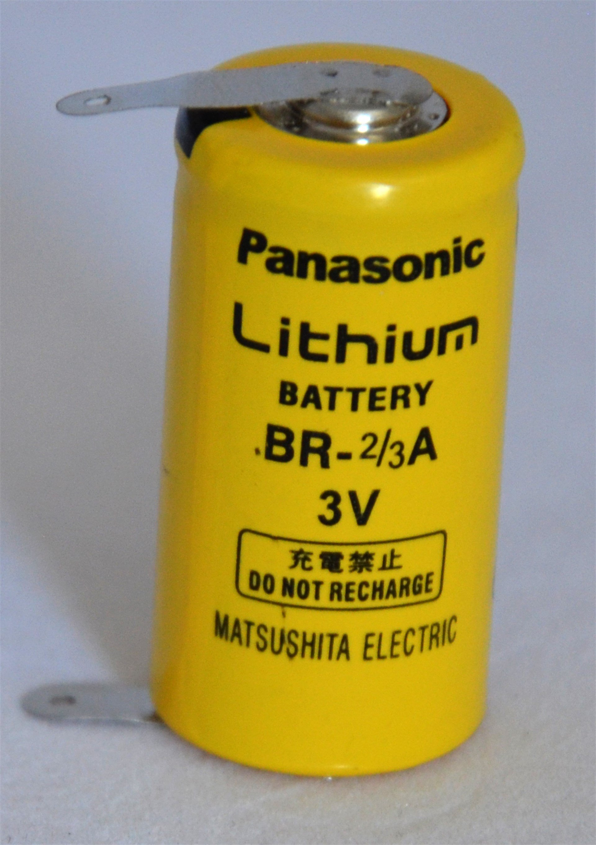 PANASONIC BR 2/3 A 3 V LITHIUM SARI PUNT. PİL