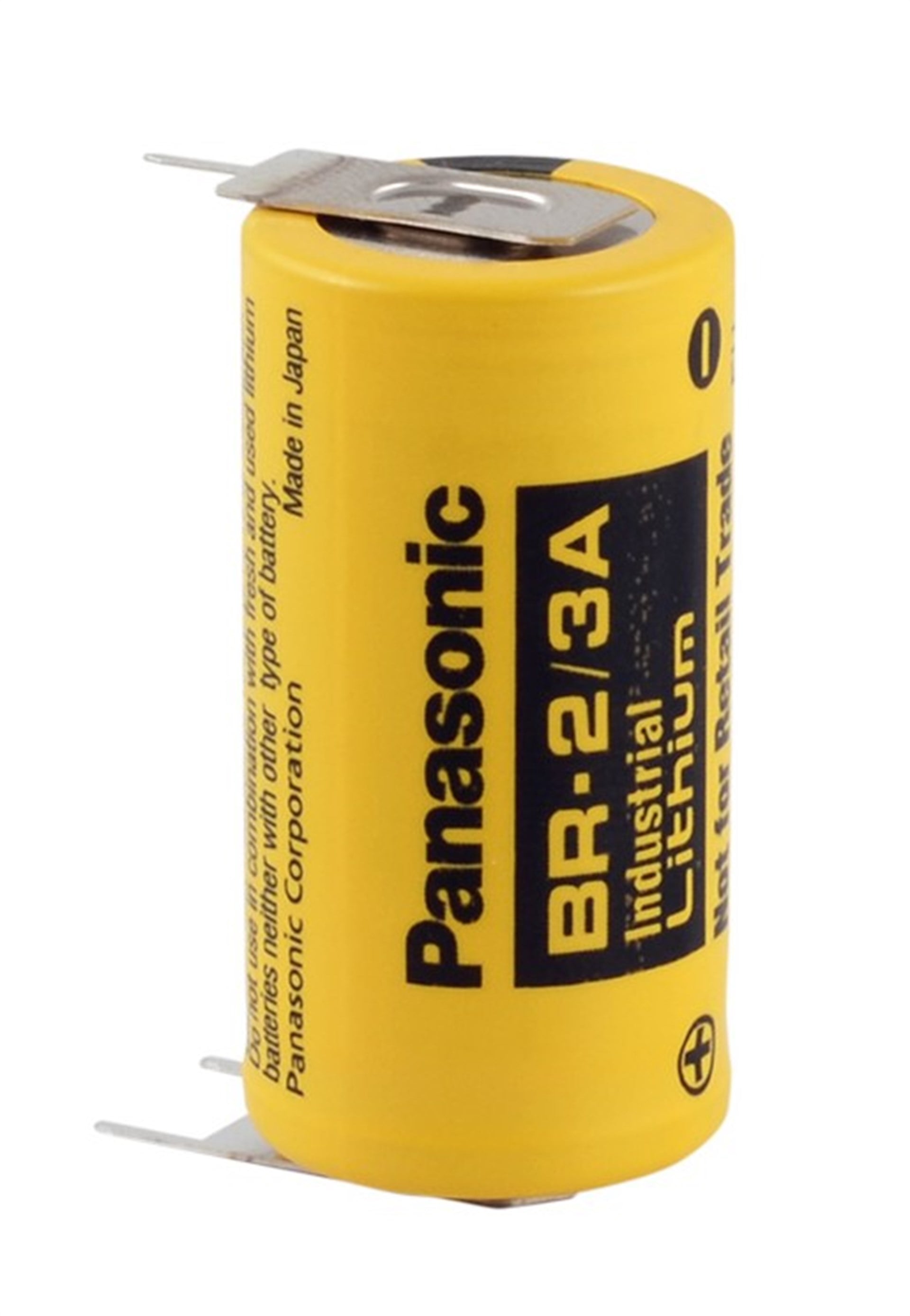 PANASONIC BR 2/3 A 3 V LITHIUM SARI PUNT. PİL