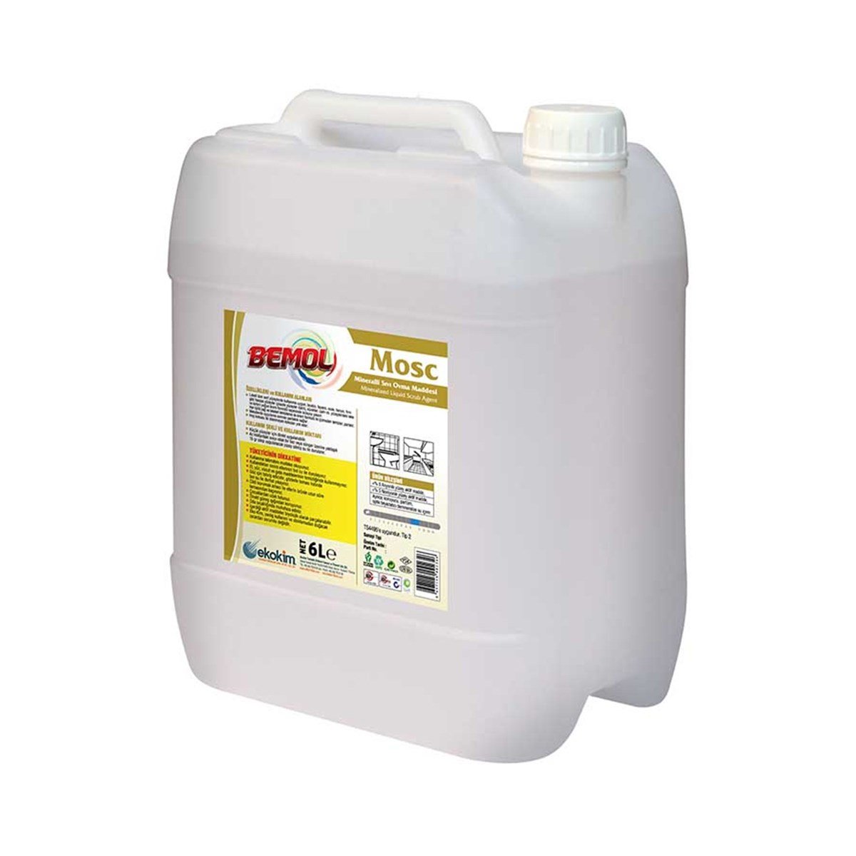 Bemol Mosc Mineralli Sıvı Ovma Kremi 6 kg