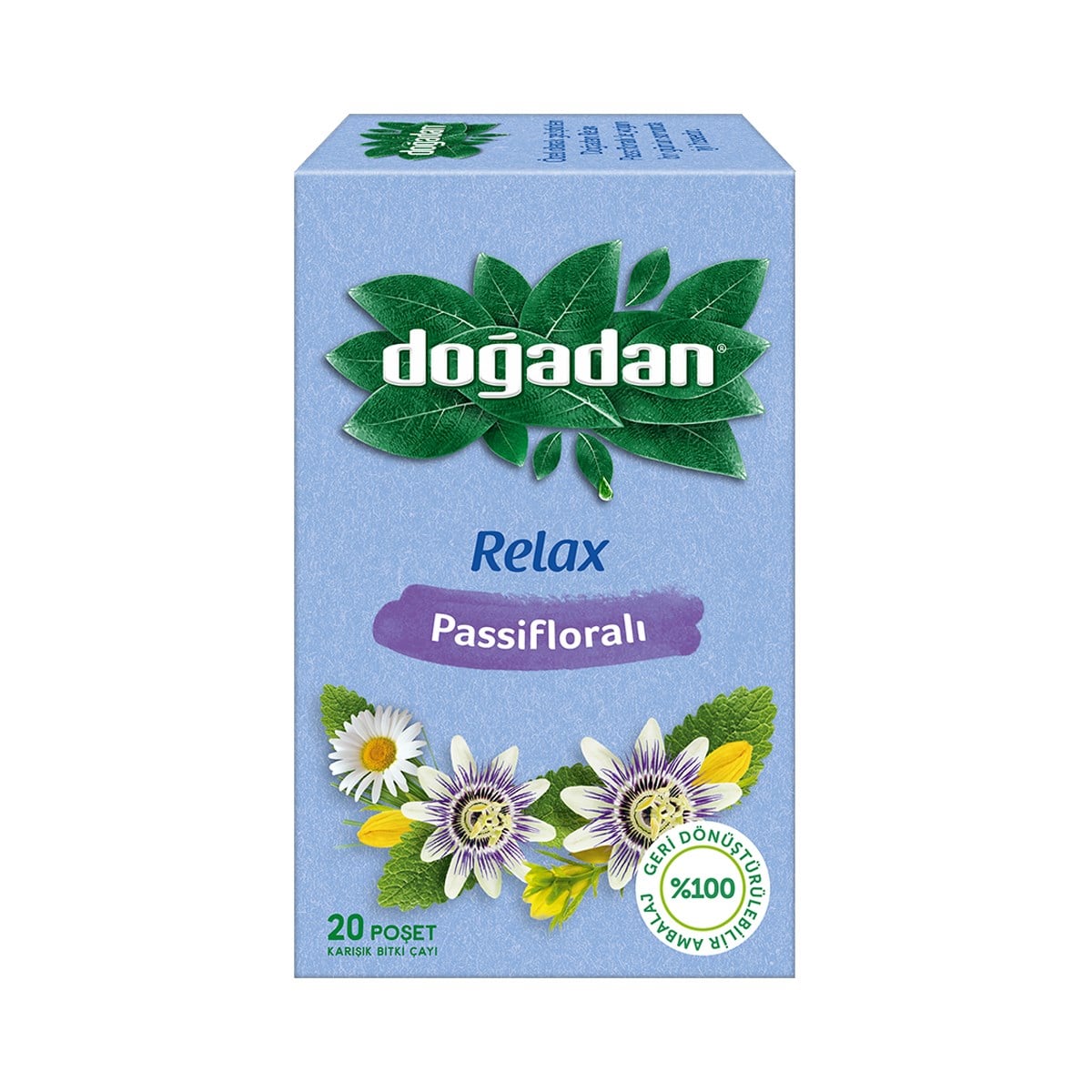 Doğadan Relax Passifloralı Bitki Çayı 20'li Paket
