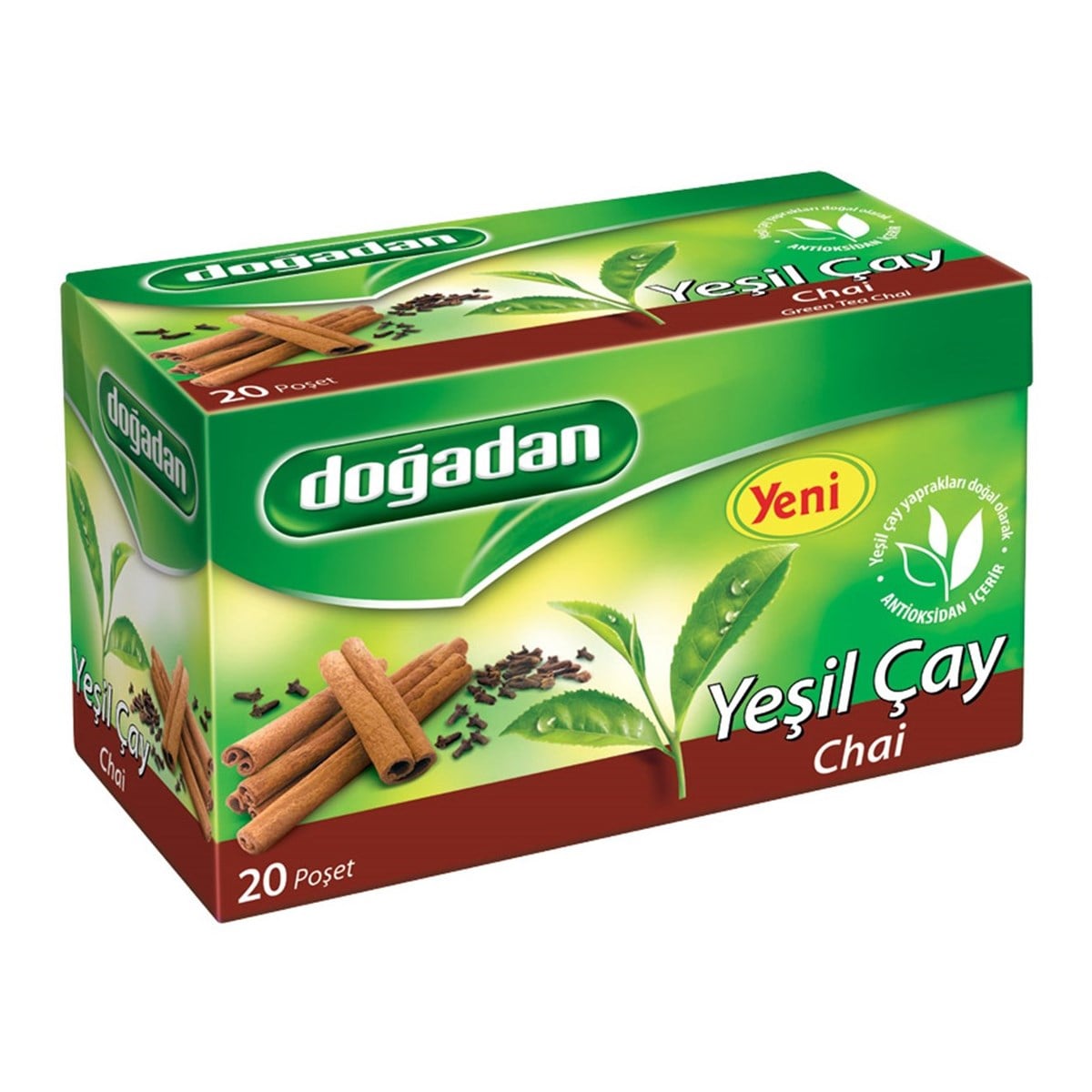 Doğadan Yeşil Çay Chai 20'li Paket