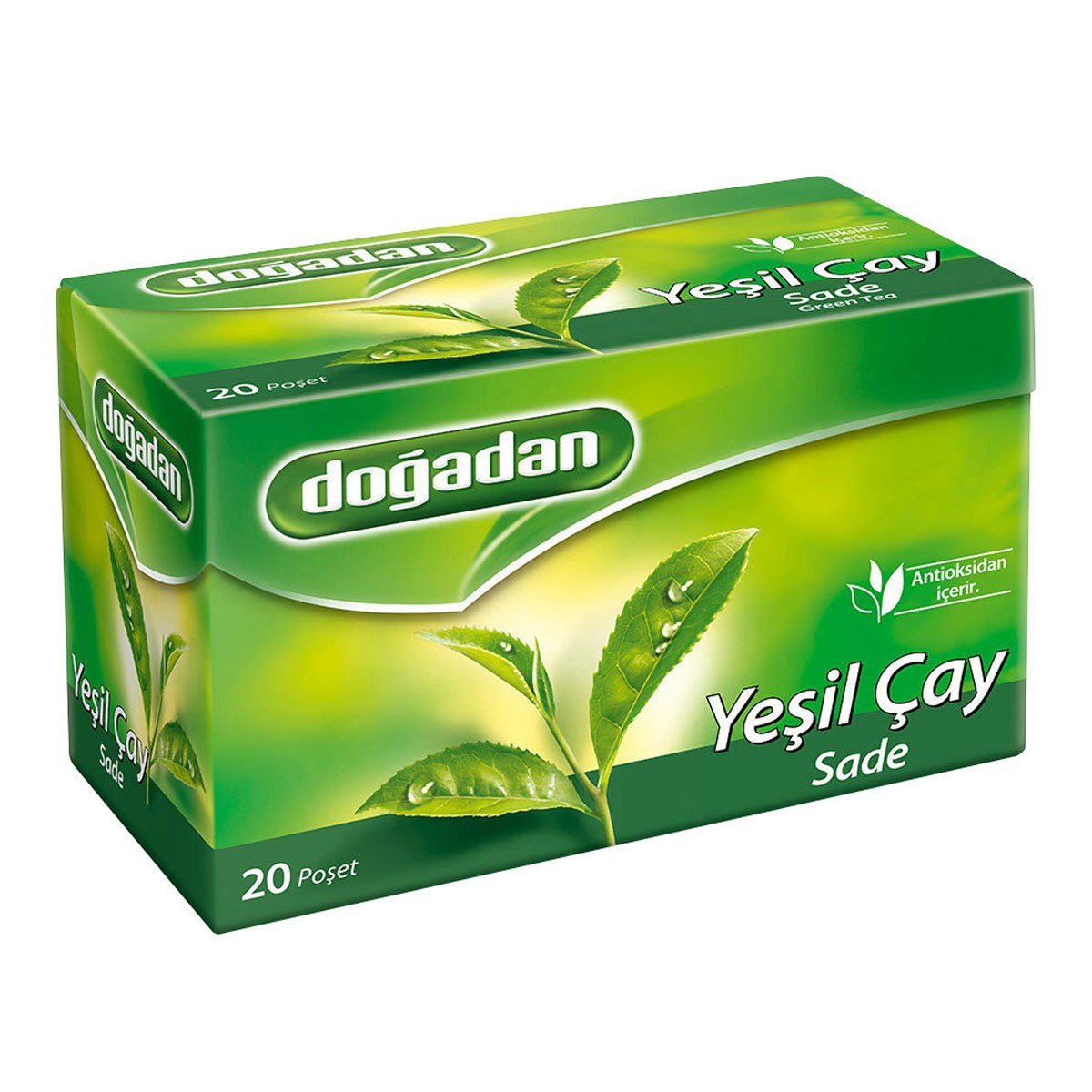 Doğadan Yeşil Çay Sade 20'li Paket