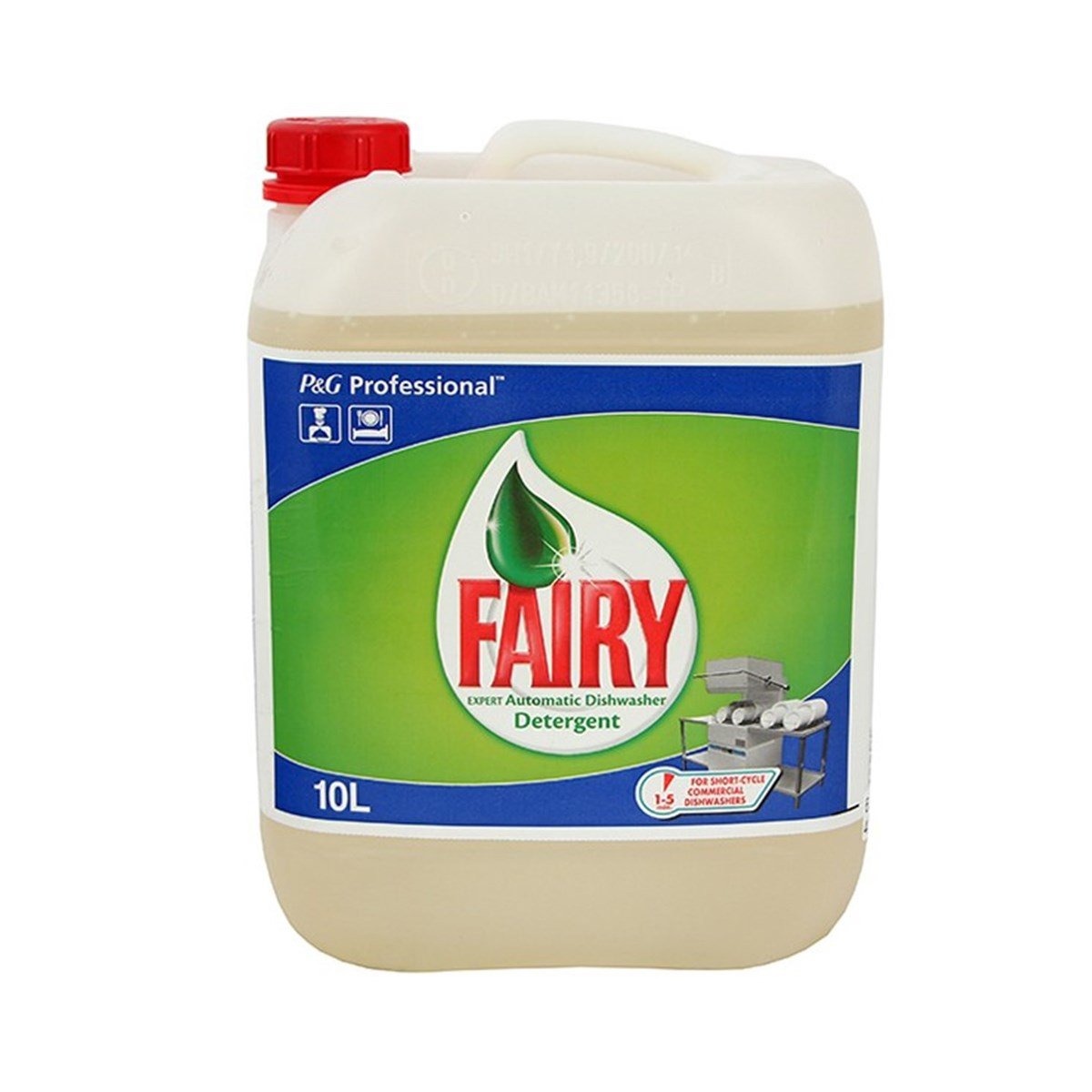 Fairy Endüstriyel Sıvı Bulaşık Makinası Deterjanı 10 Lt