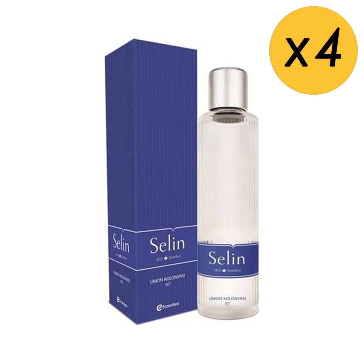 Selin Limon Kolonyası 400 ML 4 Adet