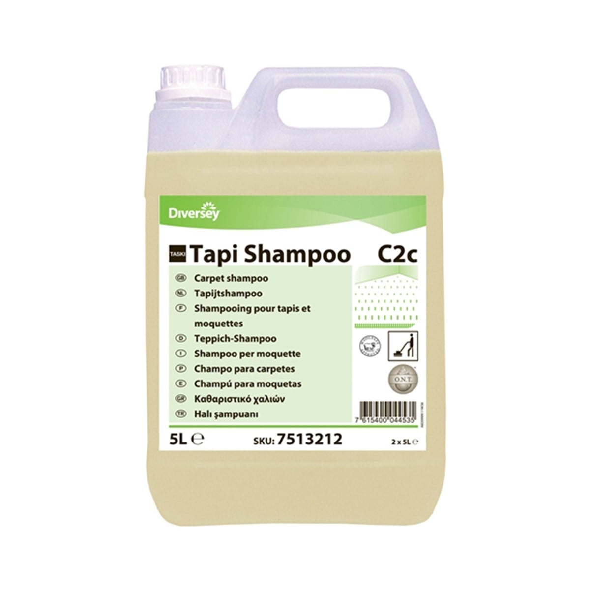 Taski Tapi Shampoo C2c Kuru Köpük Halı Şampuanı 5 Litre