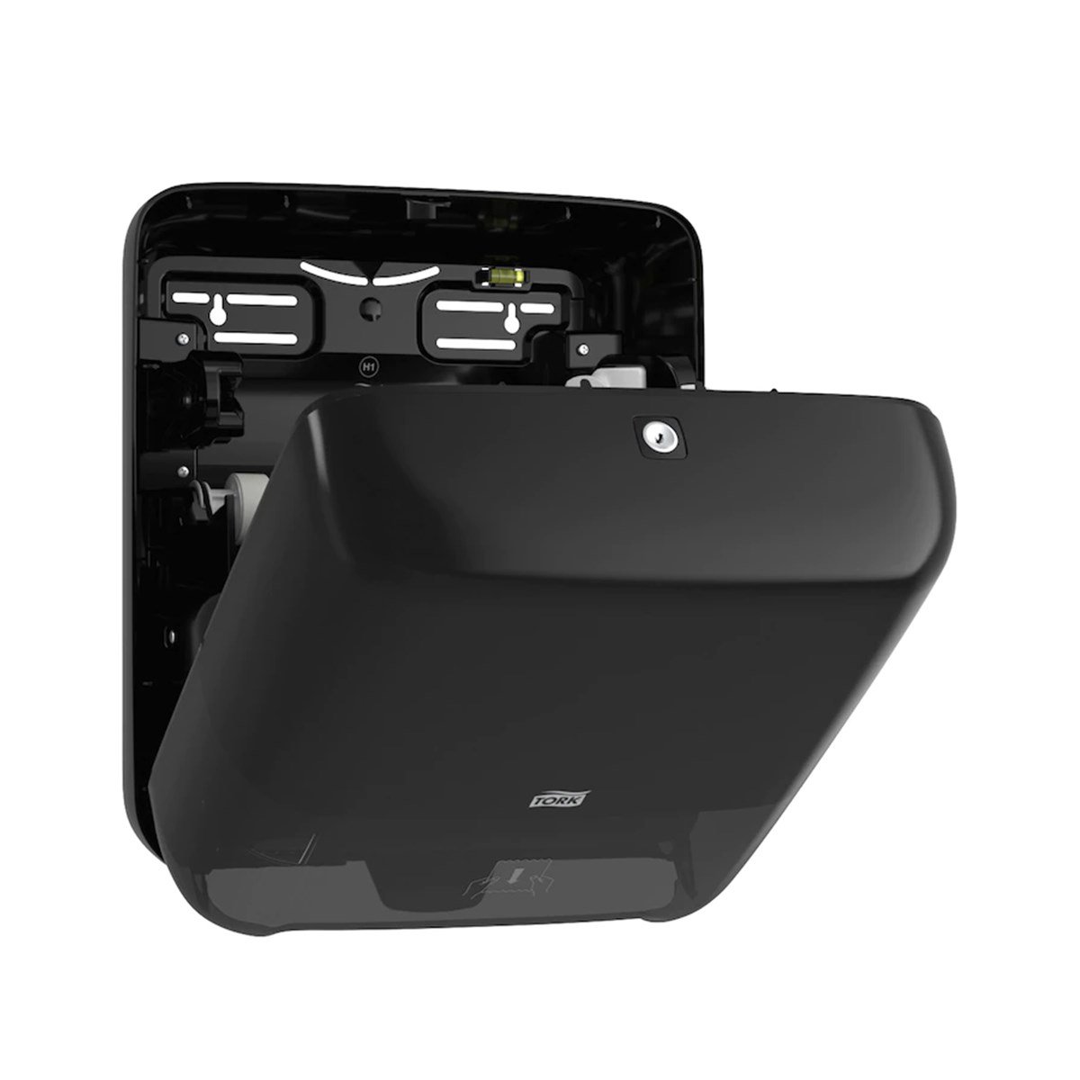Tork Matic 21 cm Siyah Mekanik Kağıt Havlu Dispenseri