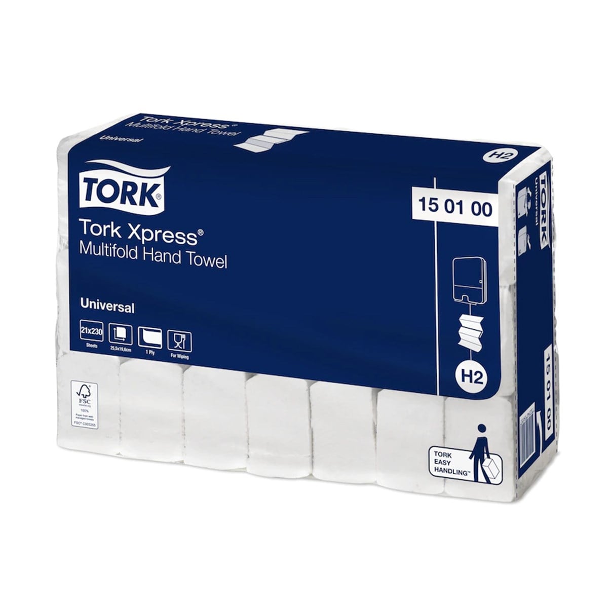 Tork Xpress® Z Katlı Havlu Universal 230 Yaprak Koli İçi 21 Paket