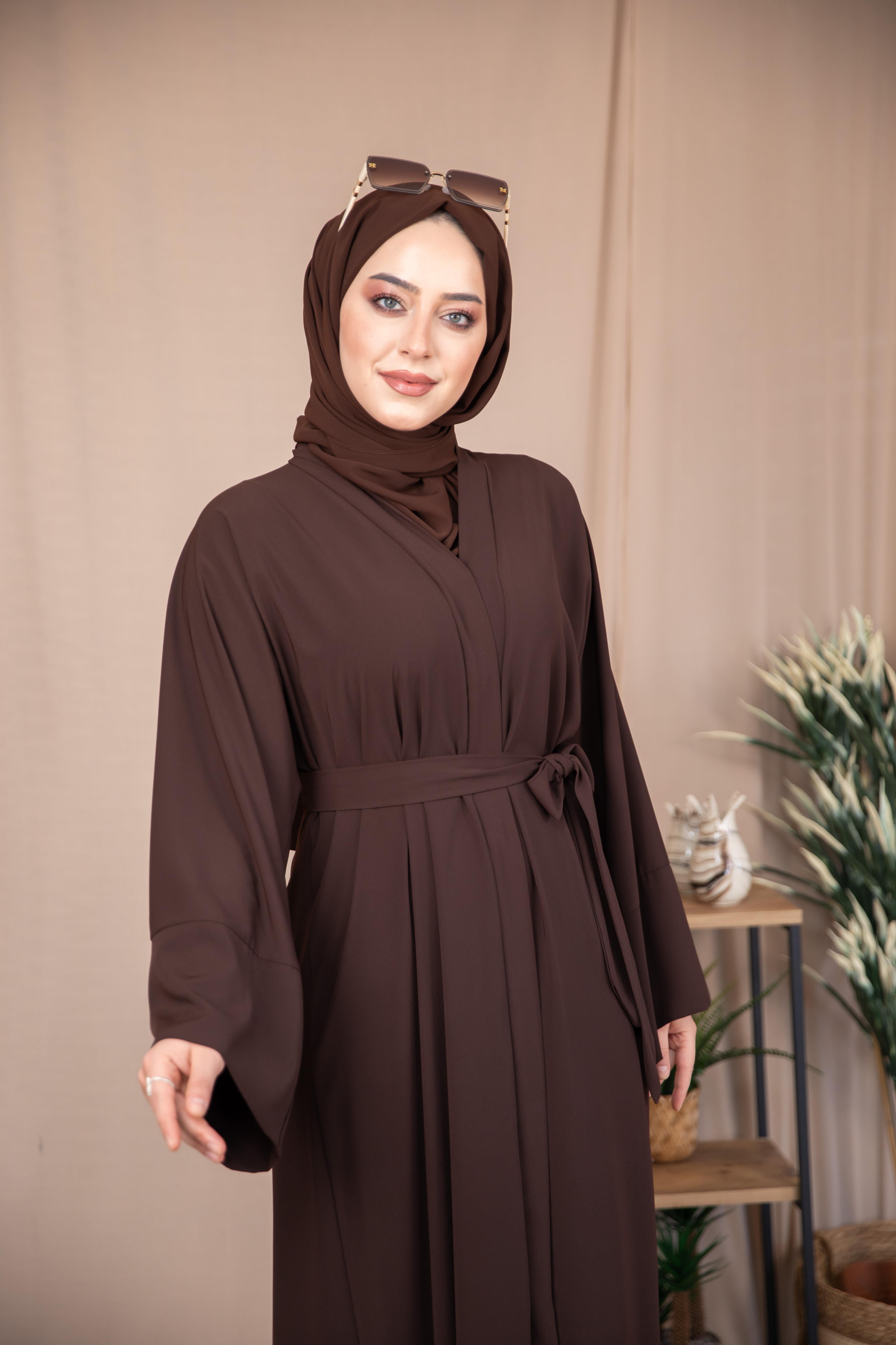 Düz Abaya - Acı Kahve
