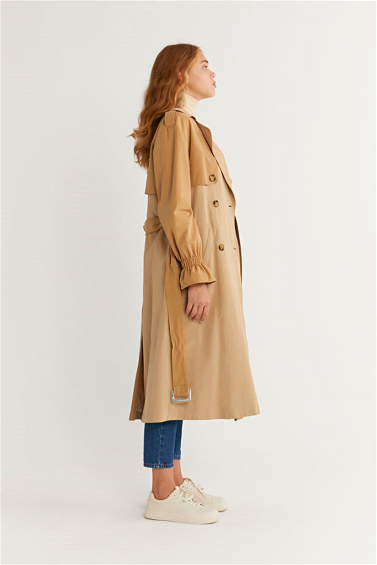 Açelya Trençkot - Camel
