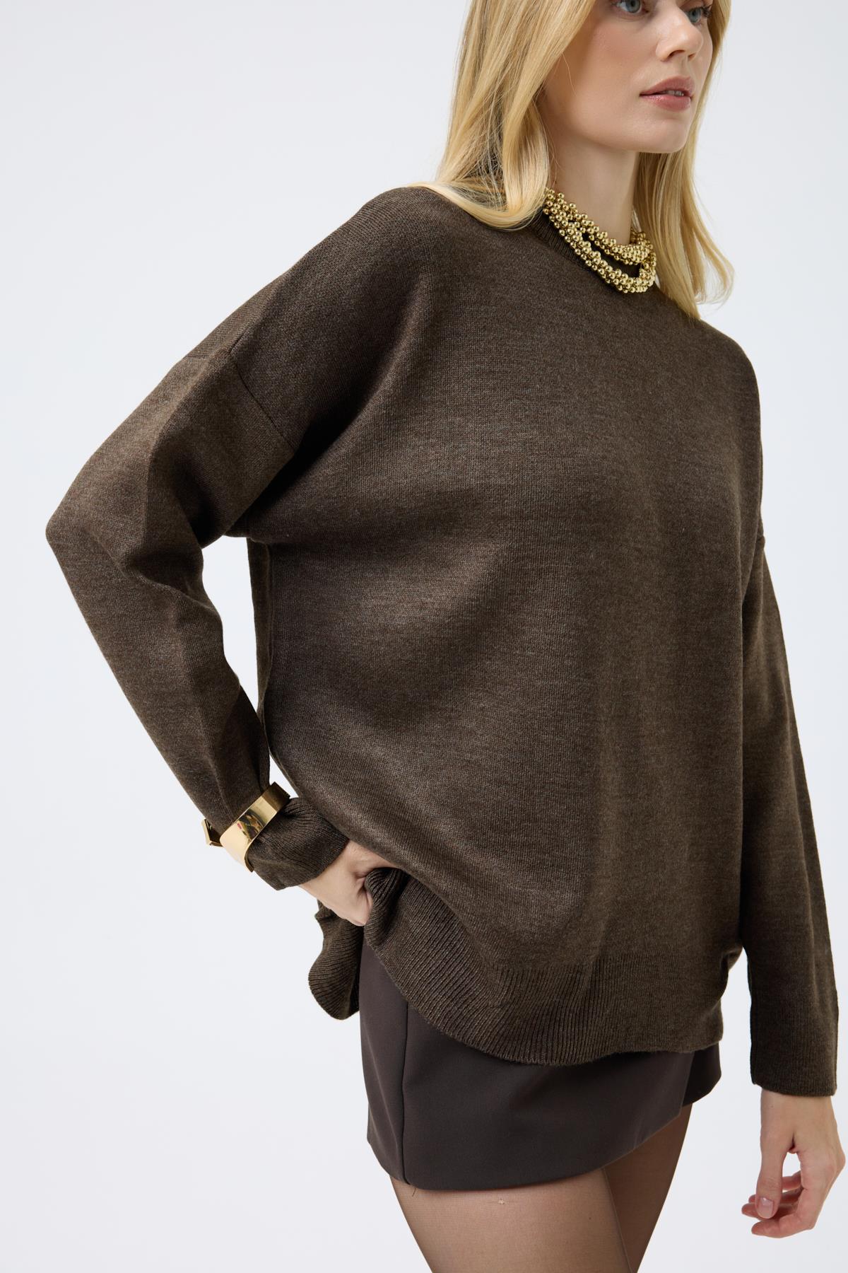 Alona Basic Kazak - Kahve 