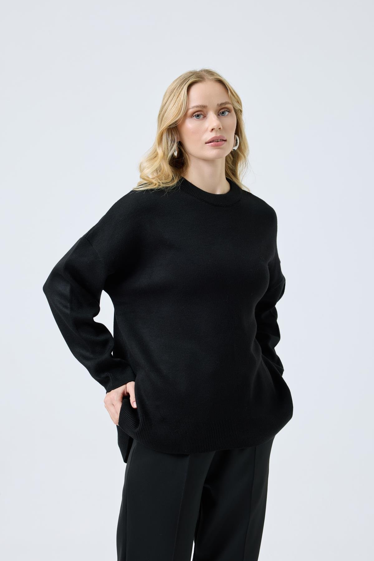 Alona Basic Kazak - Siyah 