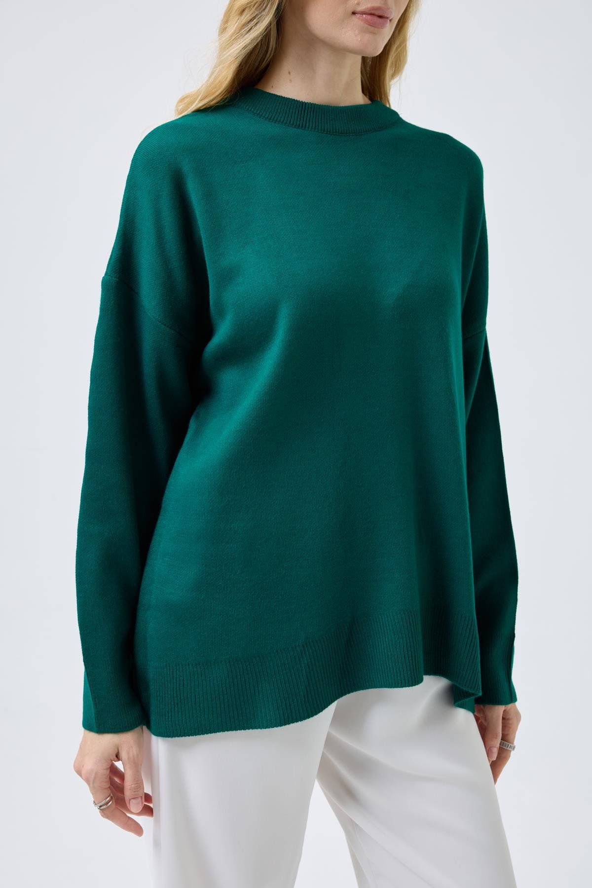 Alona Basic Kazak - Zümrüt Yeşil 