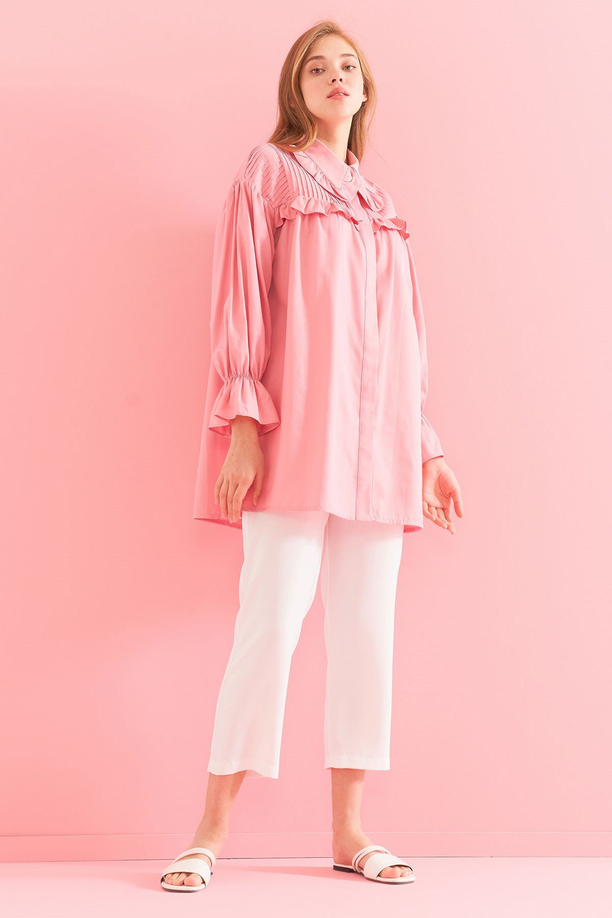 Arin Gömlek - Pembe