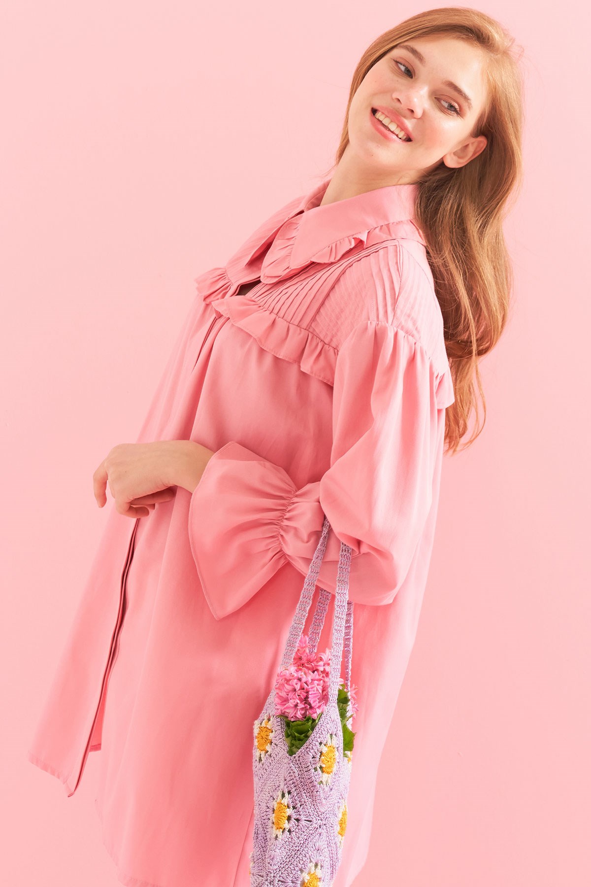 Arin Gömlek - Pembe