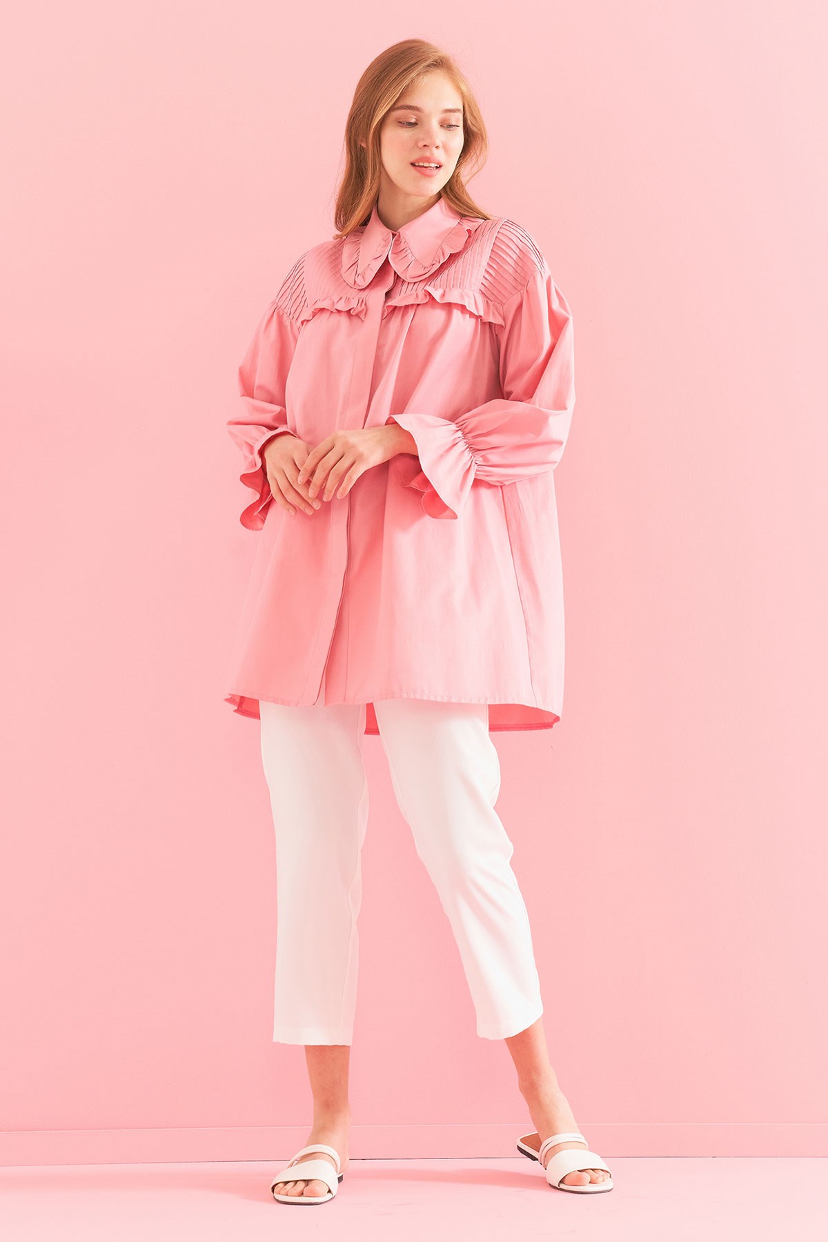 Arin Gömlek - Pembe