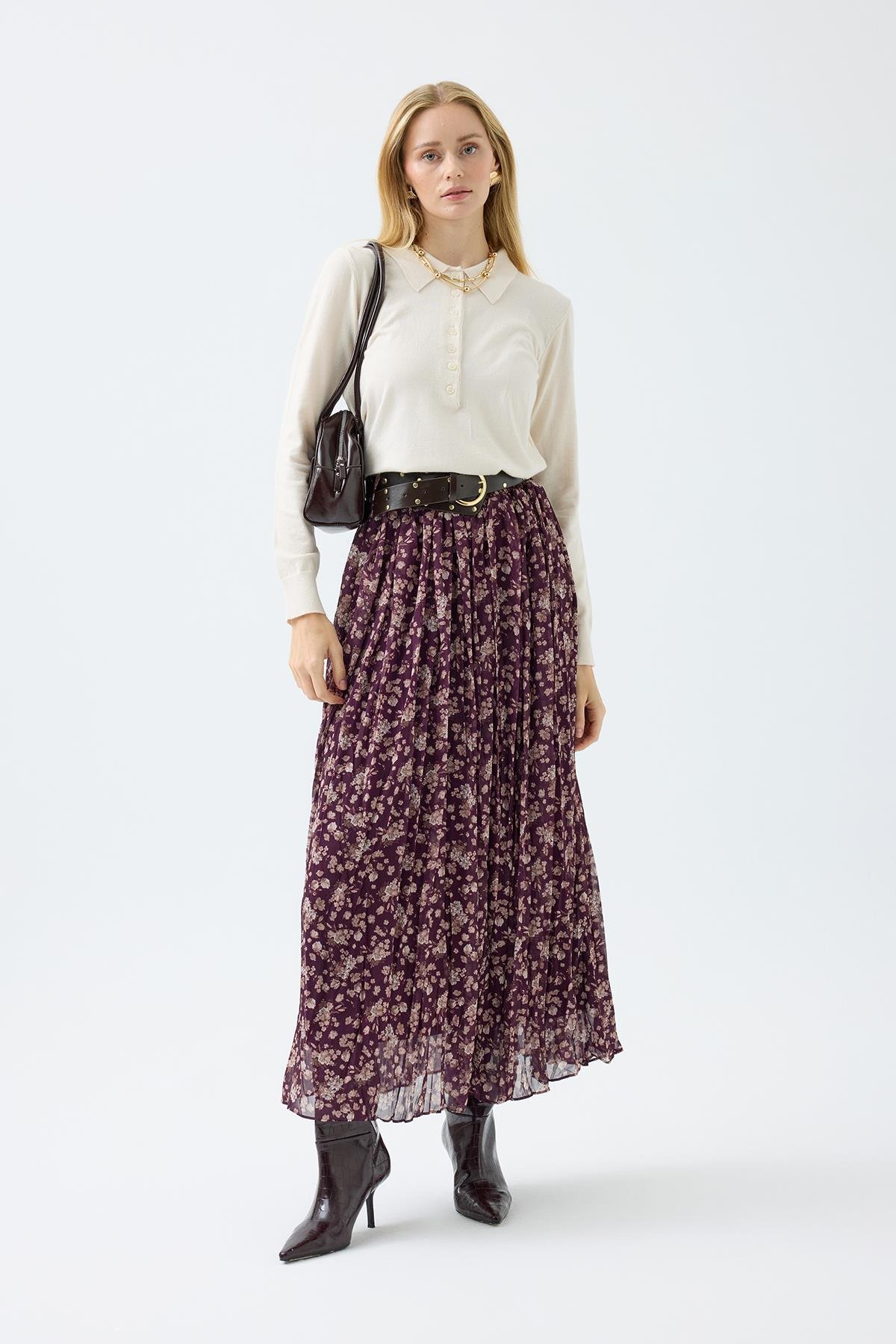 Barbara Polo Yaka Kazak - Bej 