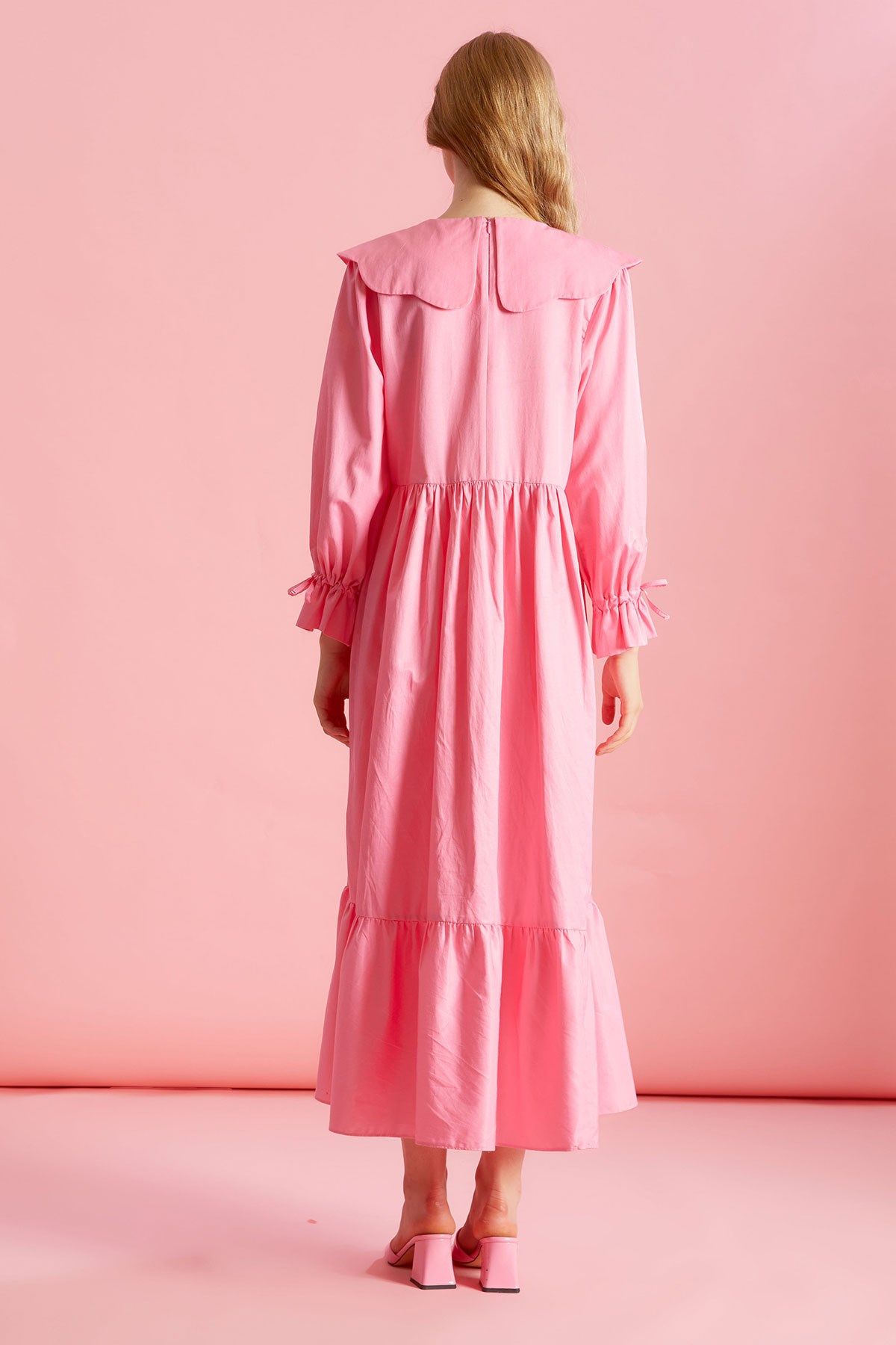 Bonica Elbise - Pembe