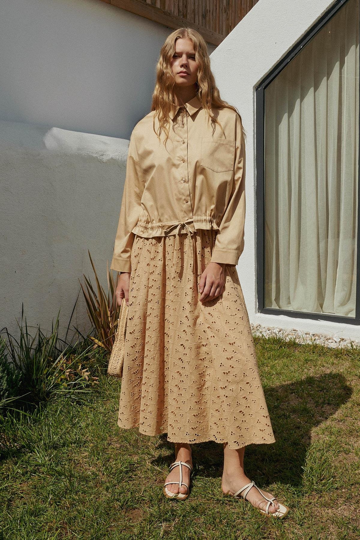 Carine Brode Etek - Camel