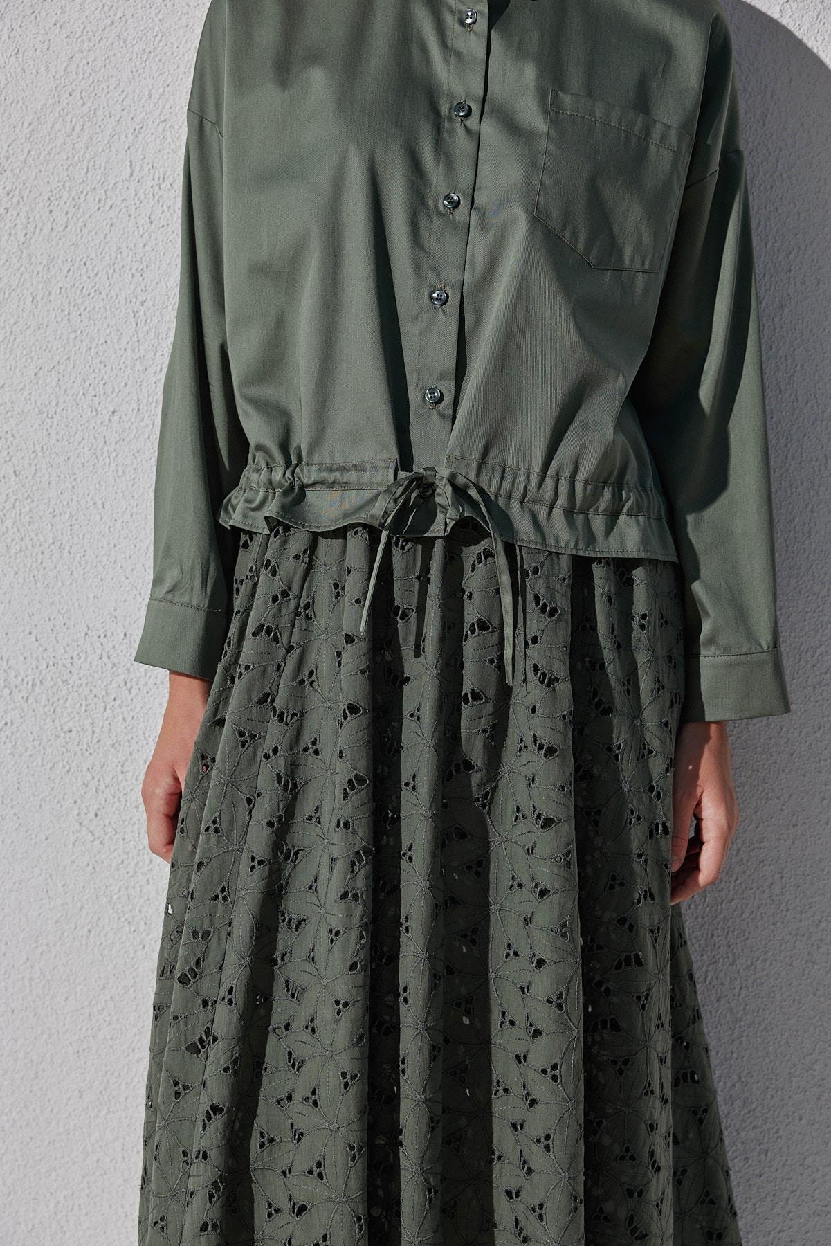 Carine Brode Etek -  Haki