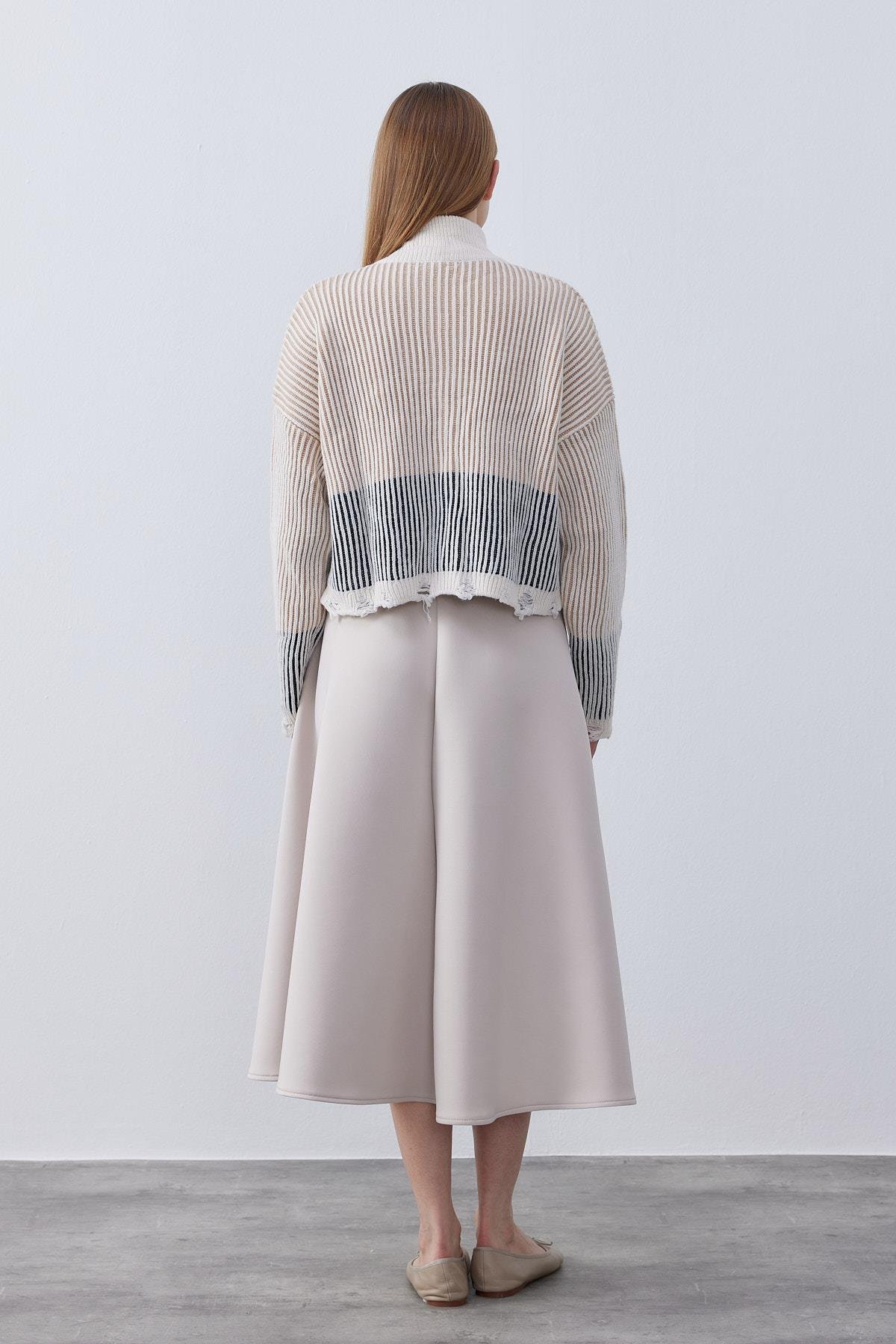 Celoisa Fermurlı Triko Ceket- Siyah