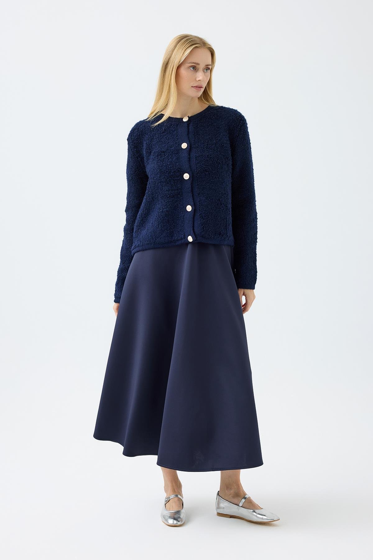 Ceremony Buklet Hırka - Lacivert