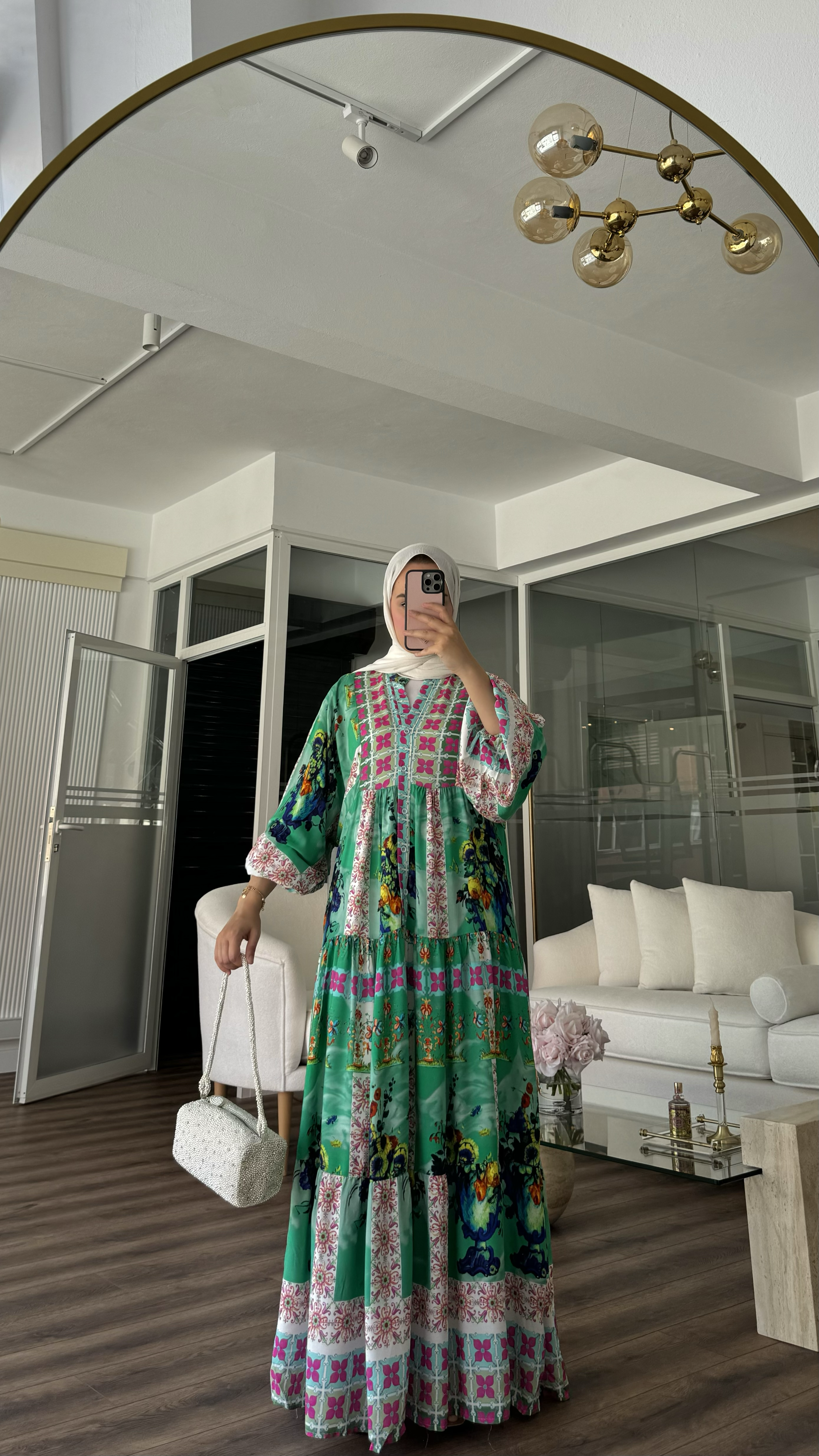 DOROTA VISCON ELBİSE - YEŞİL