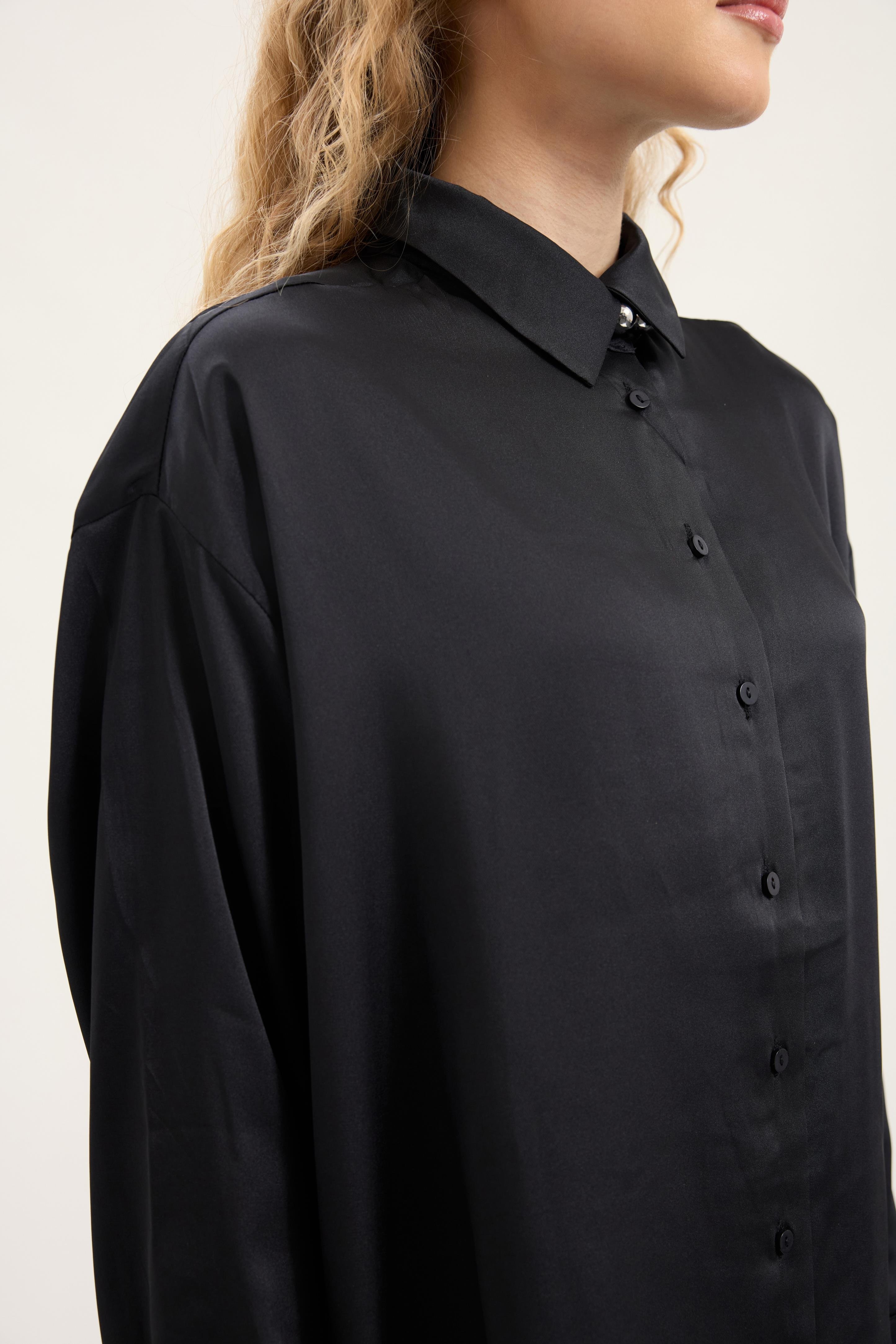 Elias Saten Takım - Siyah