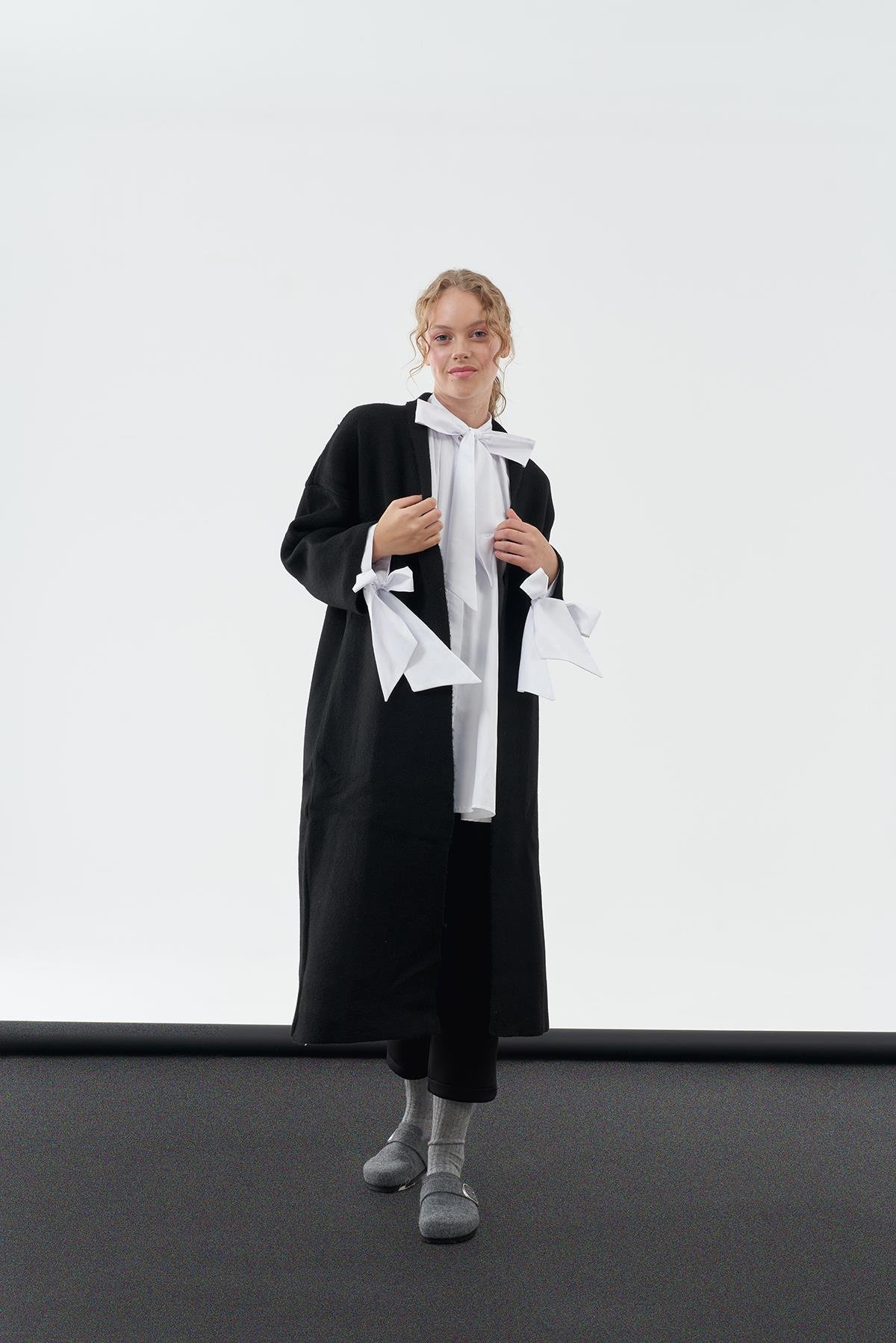 Emma Triko Hırka - Siyah