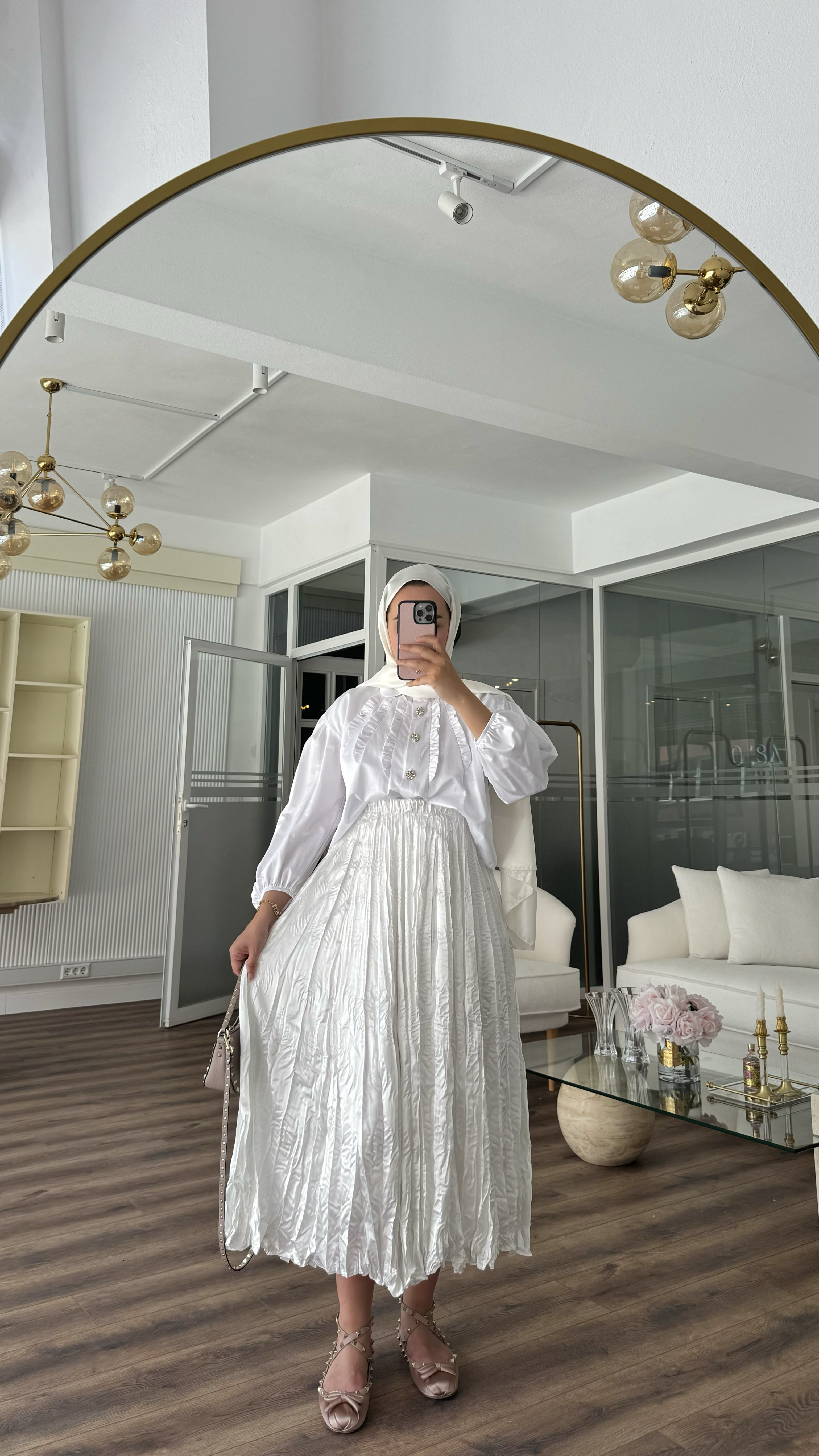 GALİA KRAŞ SATEN ETEK