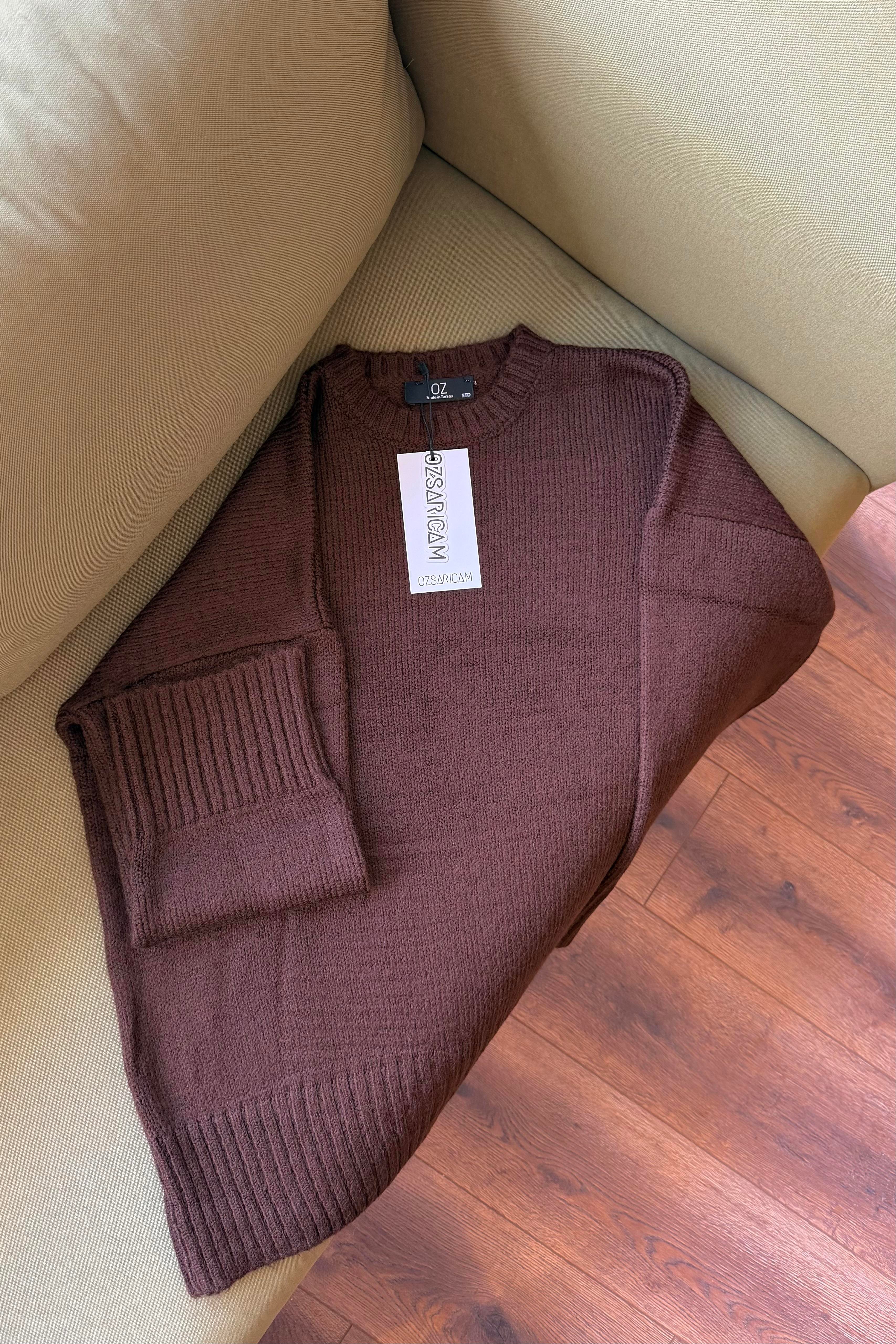 Hannah Basic Kazak - Acı kahve