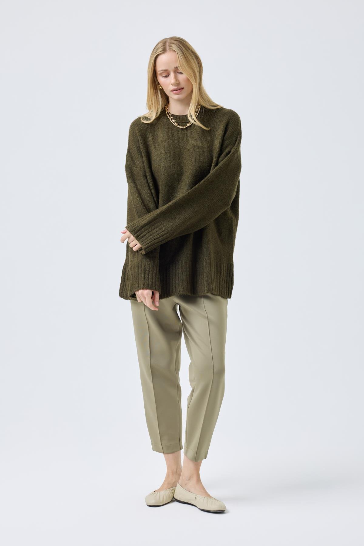 Hannah Basic Kazak - Haki 