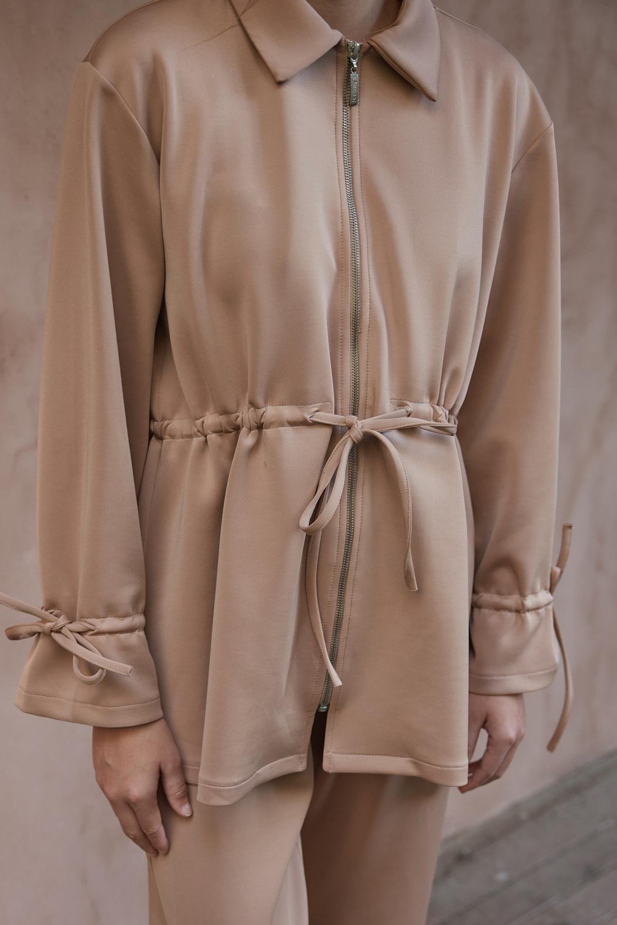 İndia Bağlamalı Skuba Takım-Camel