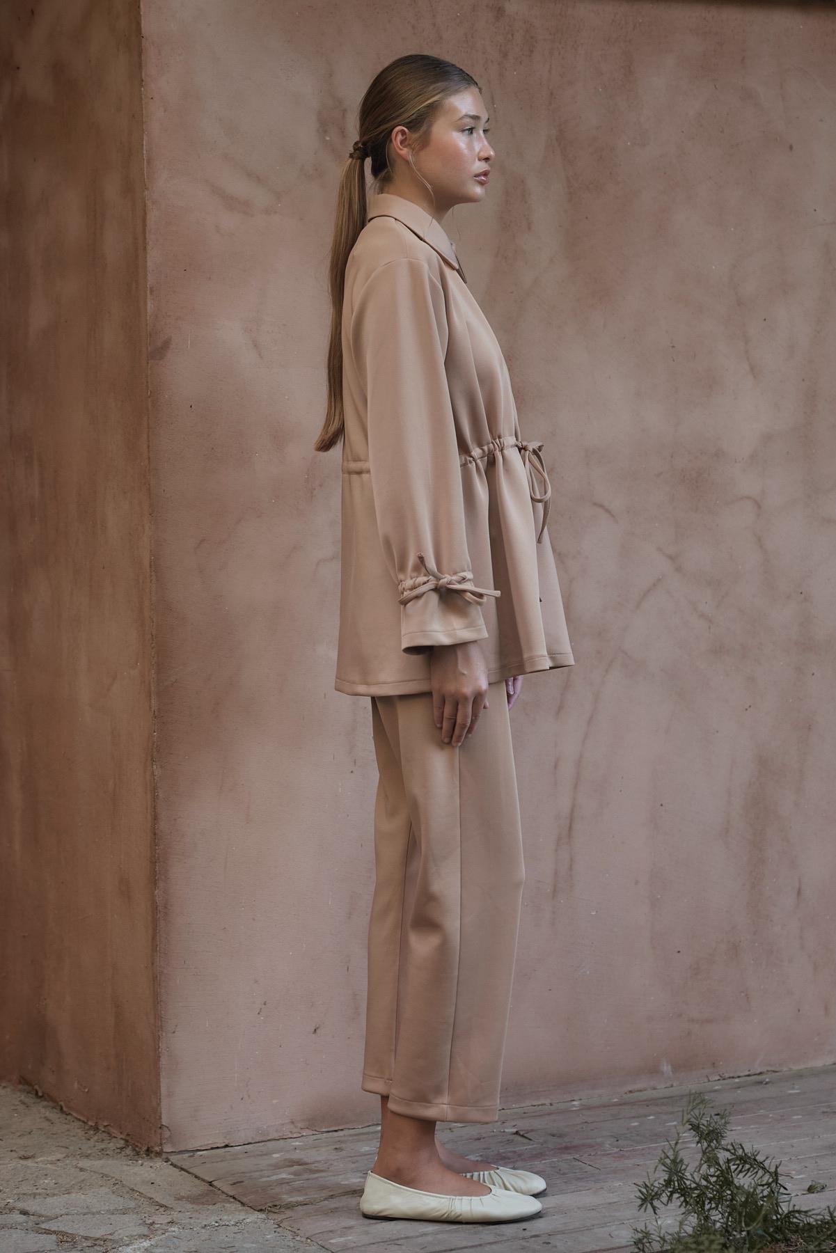 İndia Bağlamalı Skuba Takım-Camel