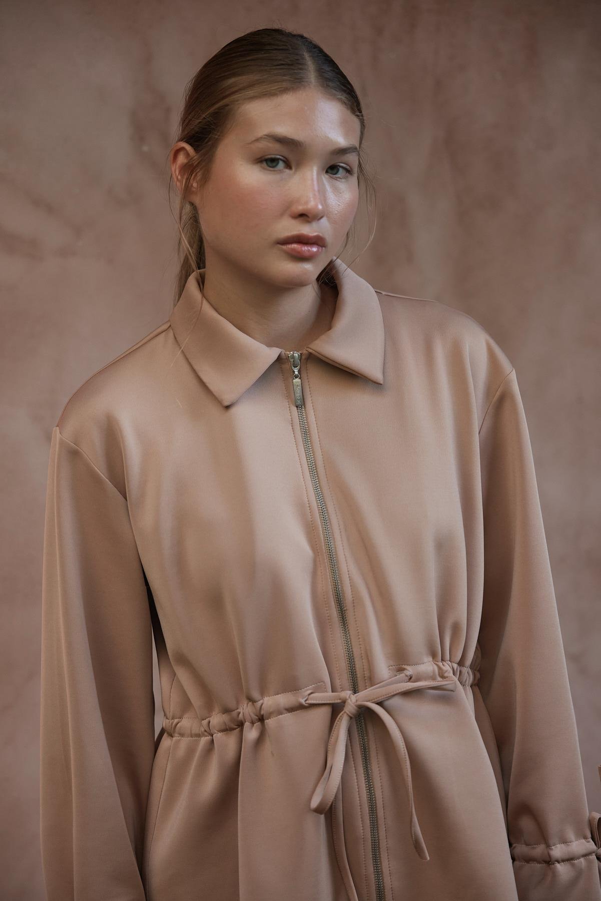 İndia Bağlamalı Skuba Takım-Camel